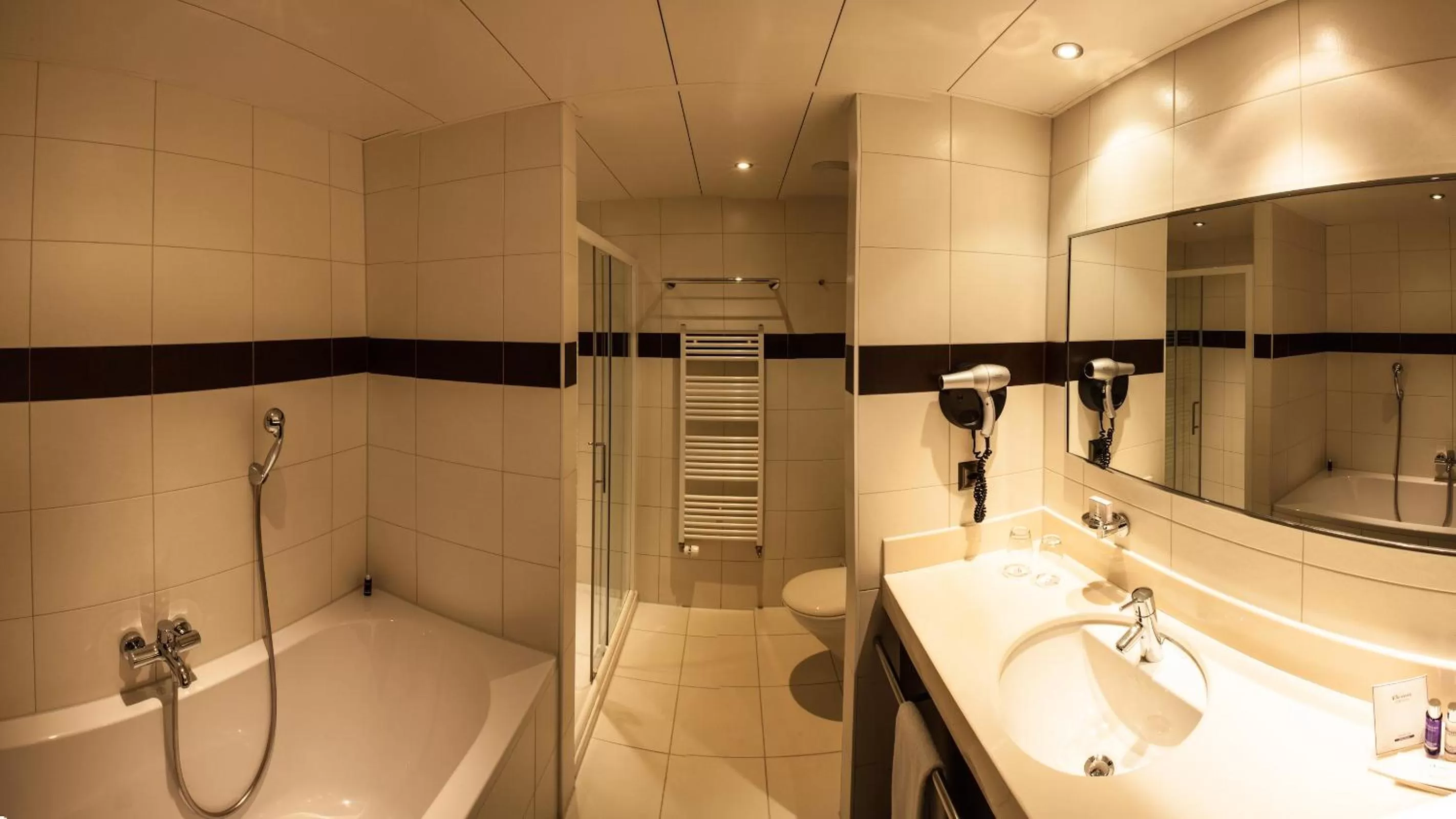 Shower in Airport Hotel Basel - Convenient & Friendly