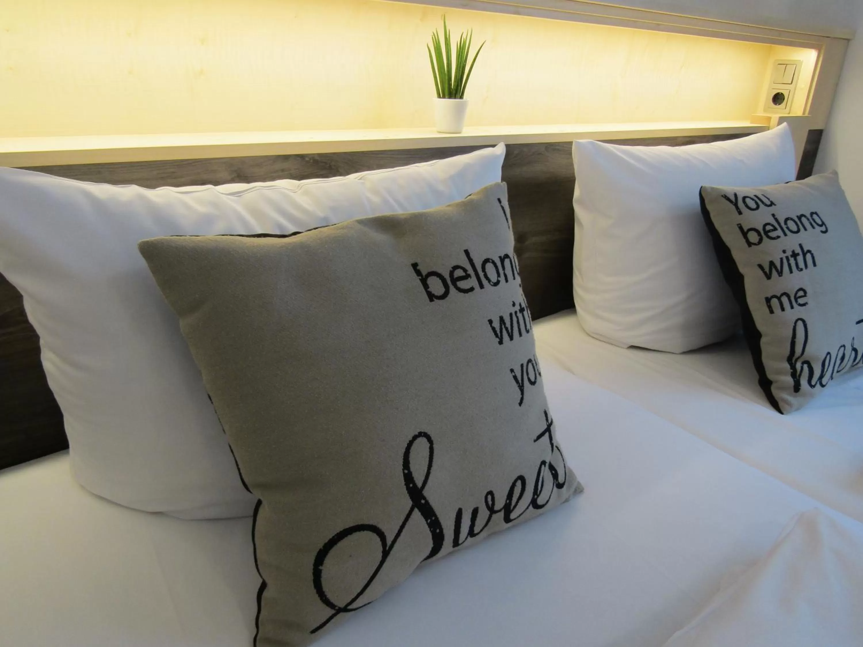 Bed in Hotel und Gasthof Ritter St. Georg