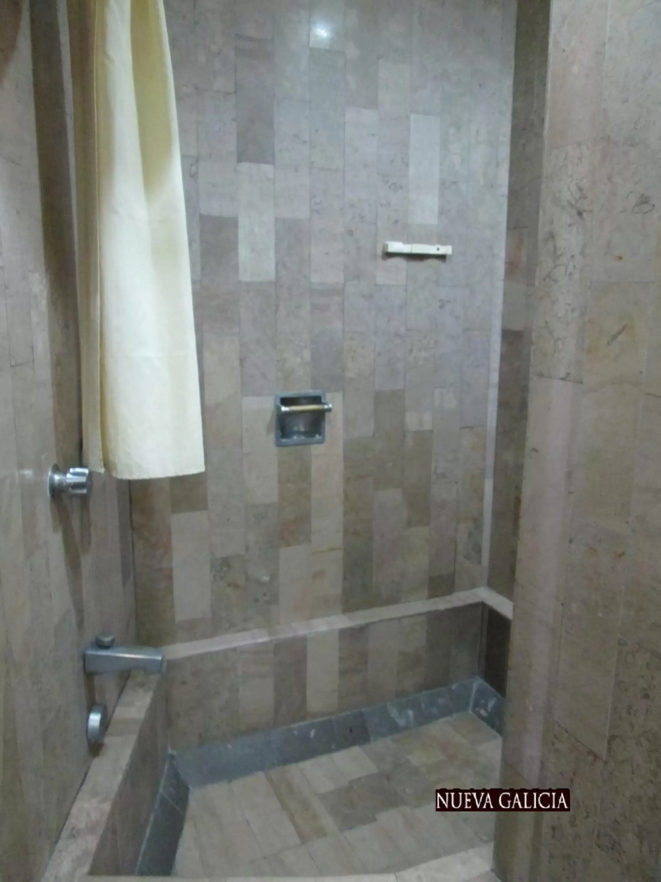 Shower, Bathroom in Hotel Nueva Galicia