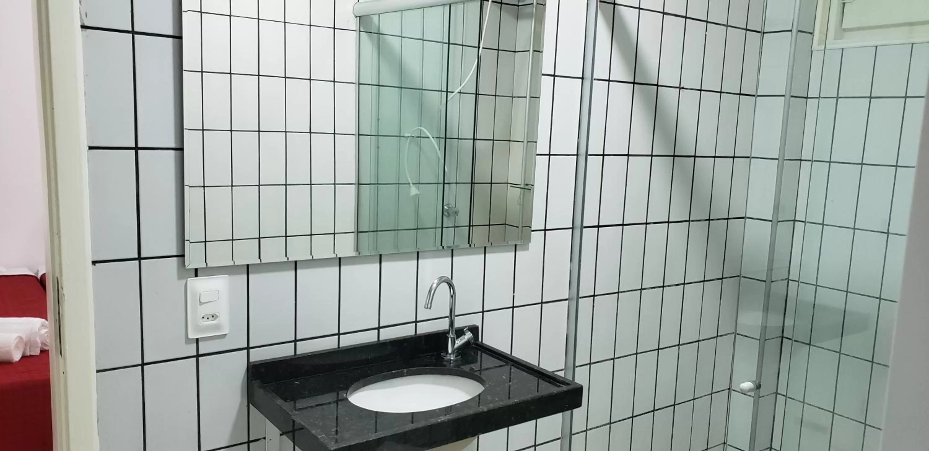 Bathroom in LIVE IN FORTALEZA HOTEL