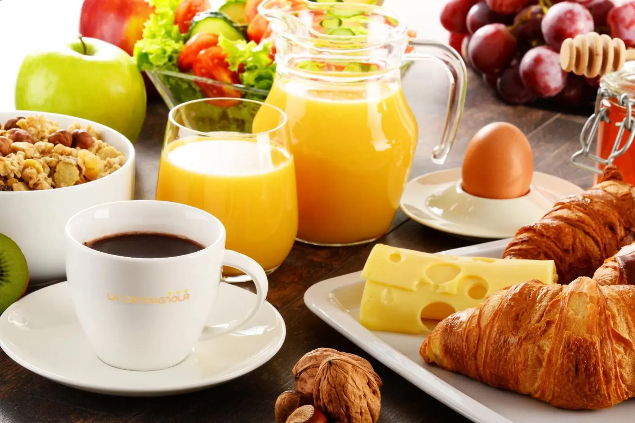 Continental breakfast, Breakfast in Hotel La Campagnola