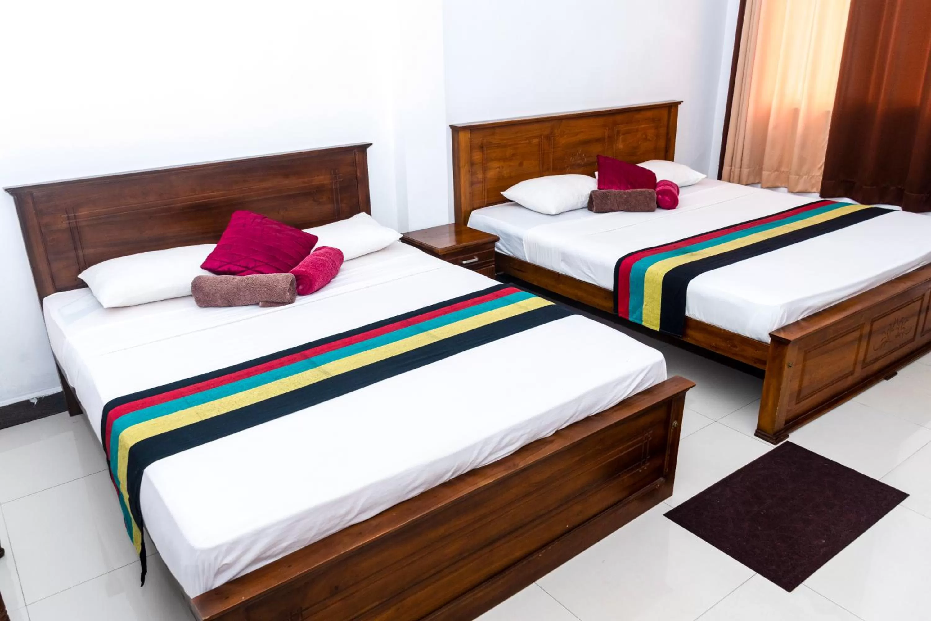Bed in Kandy Riverside Villa