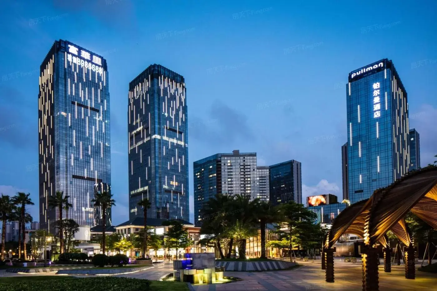 City view in Zhuhai Palm Spring Hotel City view in Zhuhai Palm Spring Hotel