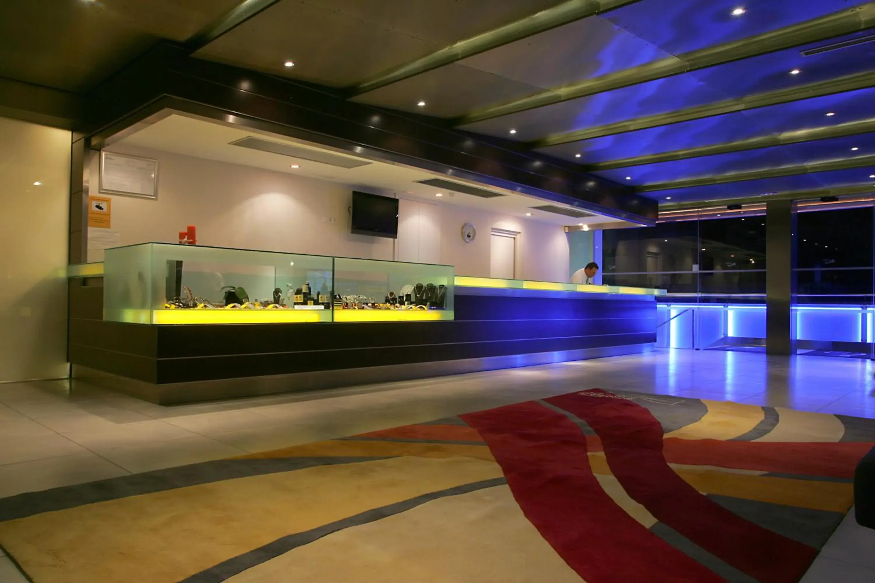Lobby or reception, Swimming Pool in Hotel Simbad Ibiza & Spa