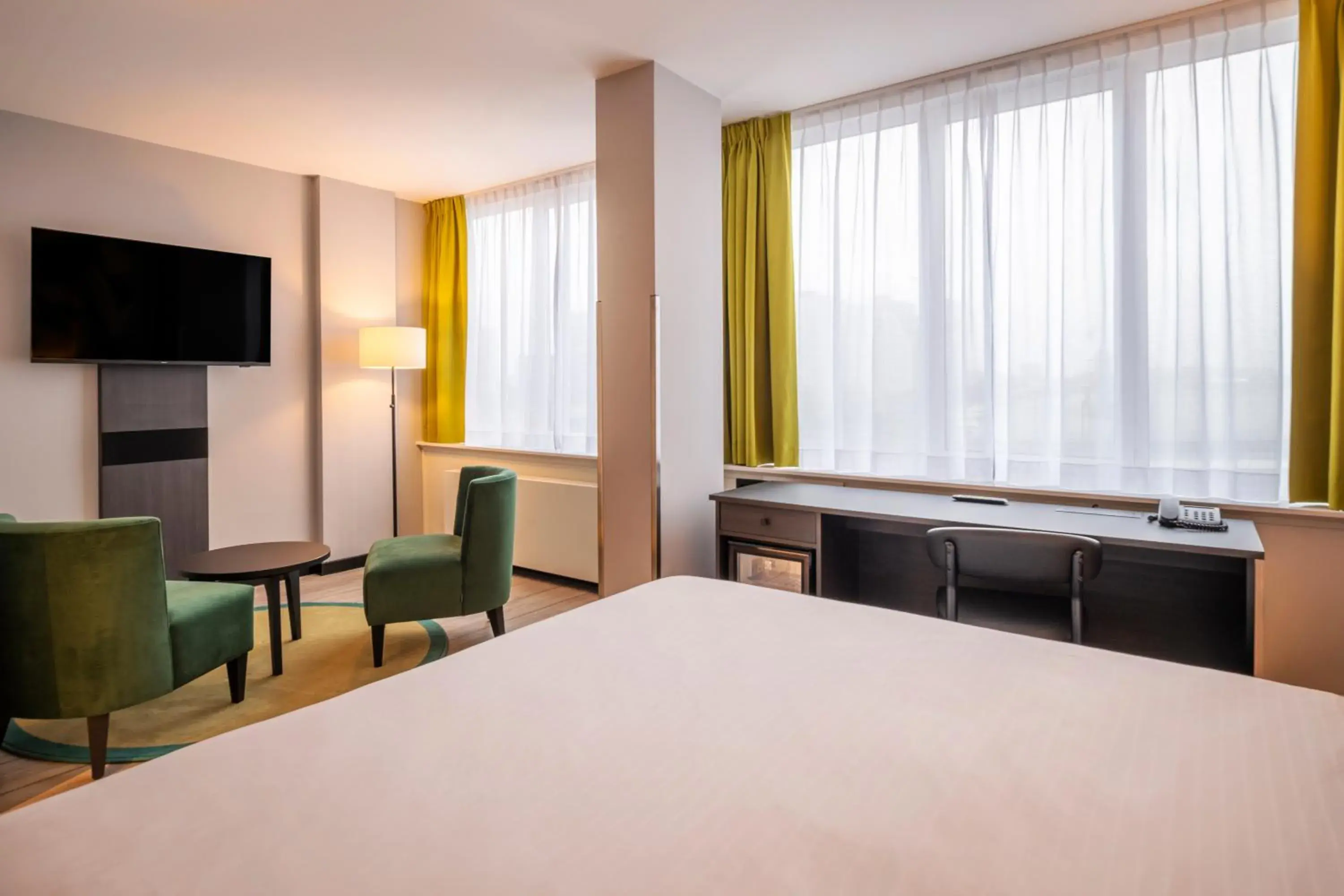 Bed in Thon Hotel Rotterdam City Centre