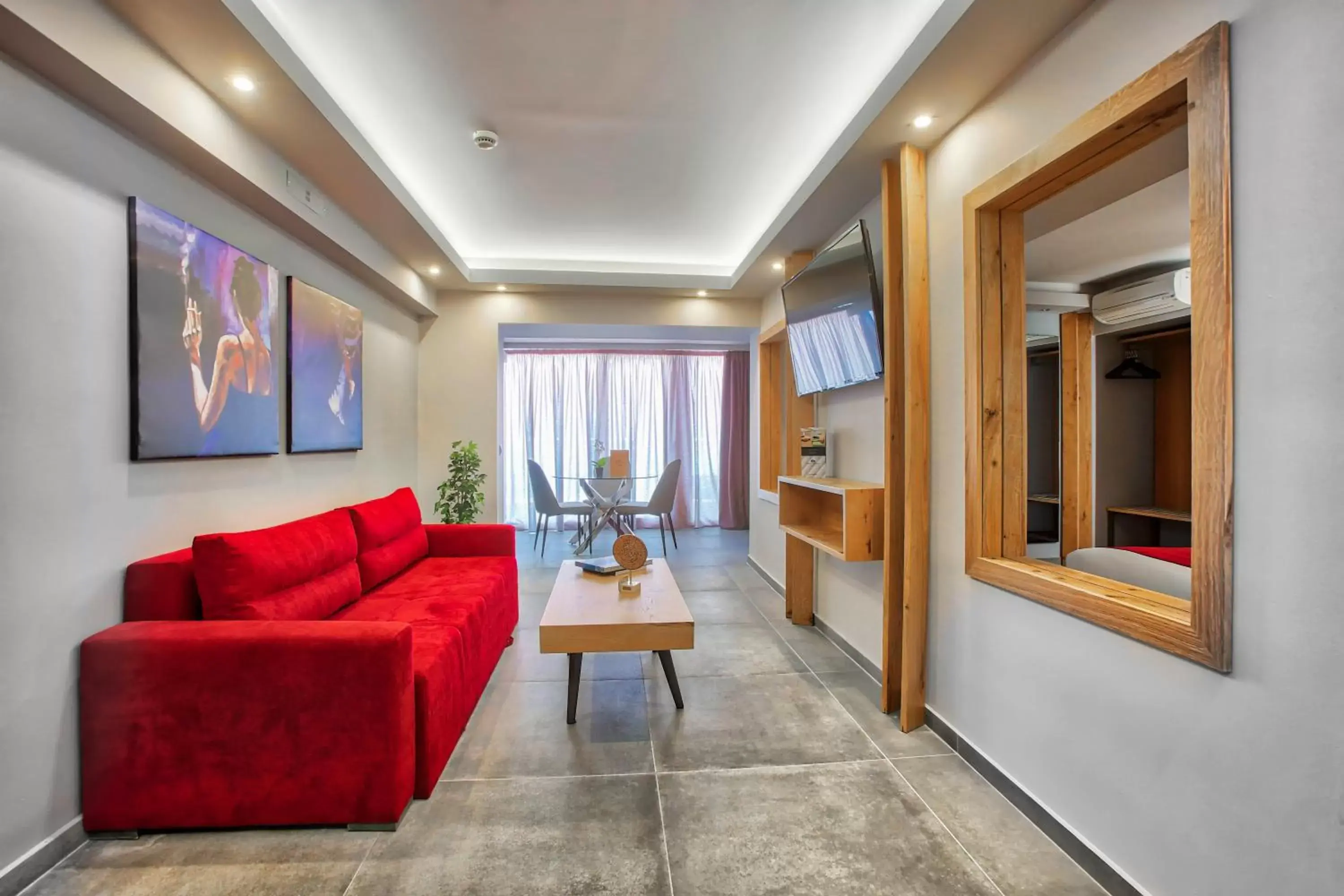 Living room, Seating Area in Capsis Astoria Heraklion