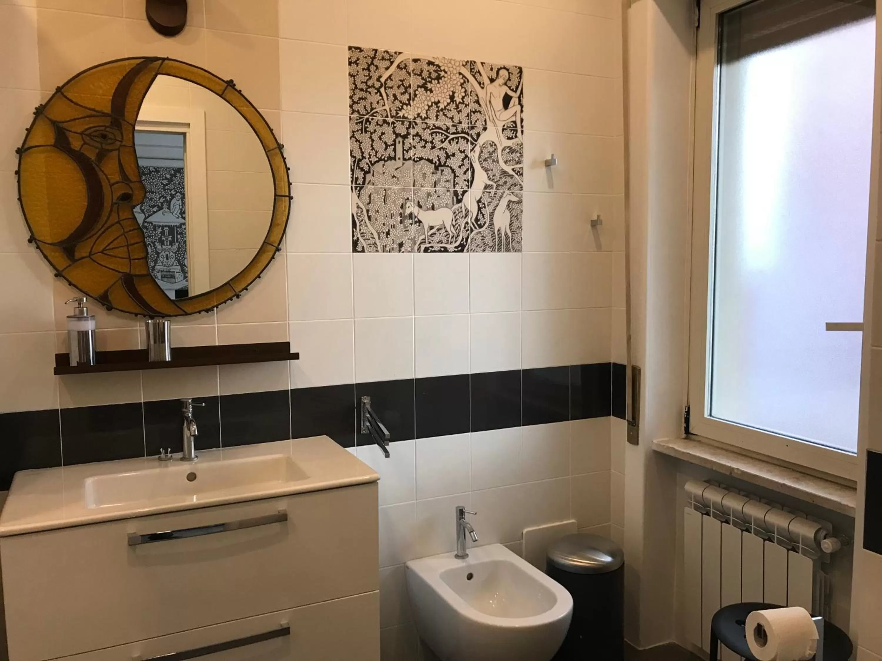 Bathroom in Il ramo d'oro