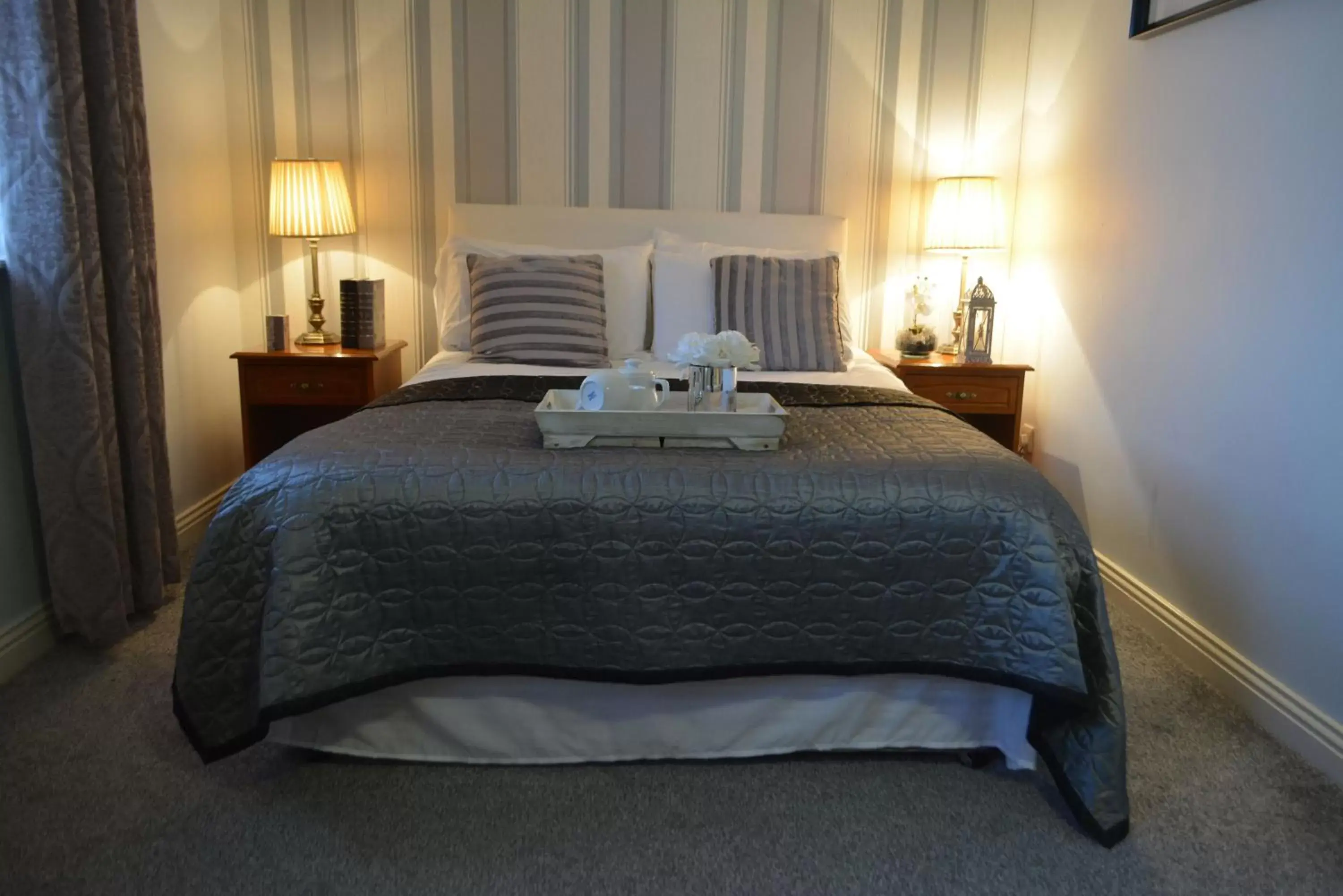 Bed in Woodfield House Hotel