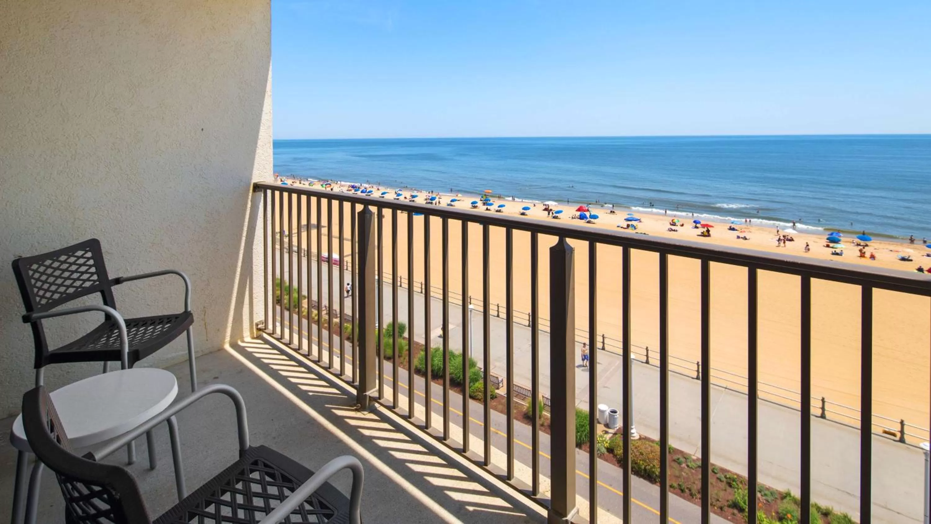 Double Room with Oceanfront View - Non-Smoking in Ramada Plaza by Wyndham Virginia Beach Oceanfront