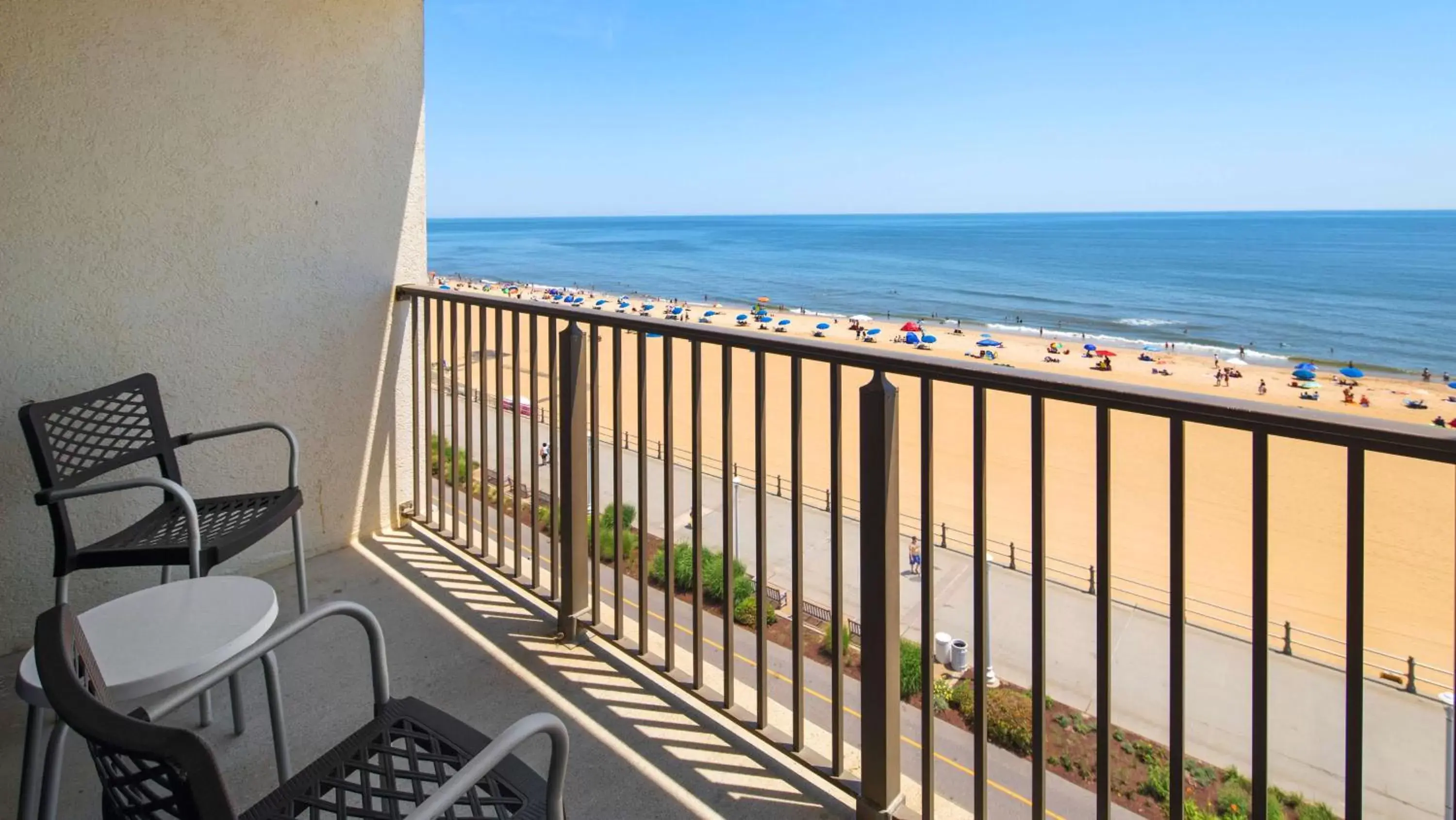 Double Room with Two Double Beds and Ocean View - Mobility Access/Non-Smoking in Ramada Plaza by Wyndham Virginia Beach