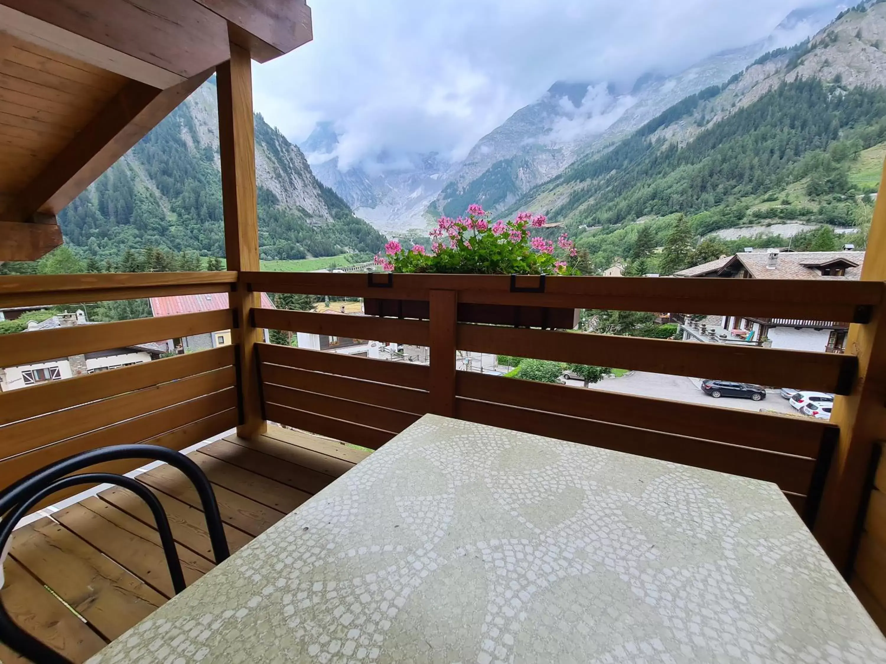 Balcony/Terrace in Hotel Aigle