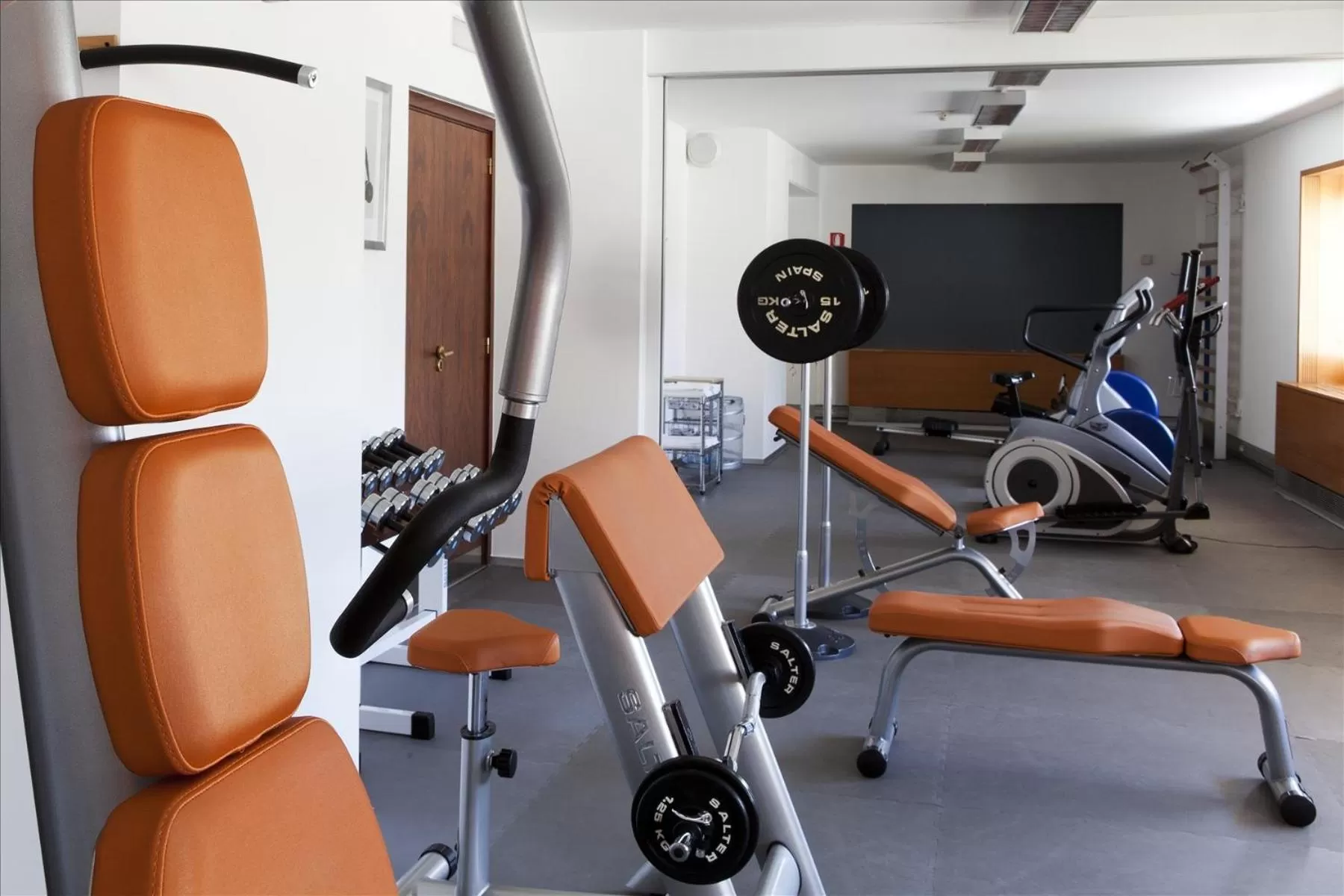 Fitness centre/facilities in Aparthotel Atenea Valles