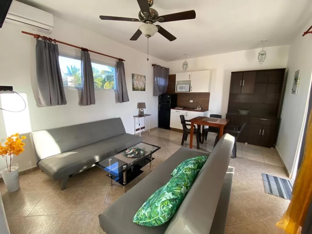 Seating Area in Diamond Hotel Cabarete