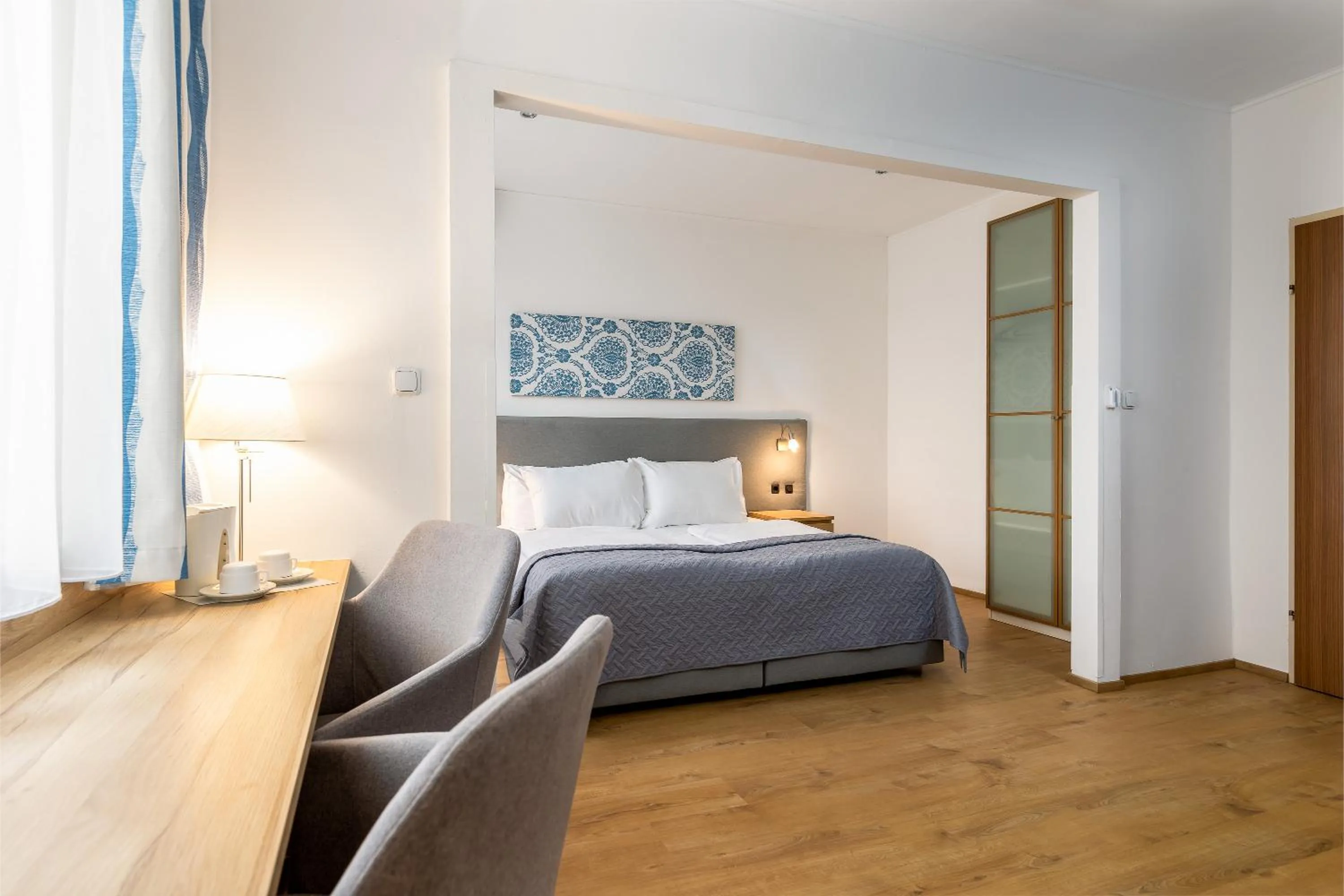 Bed in Hotel Zentral