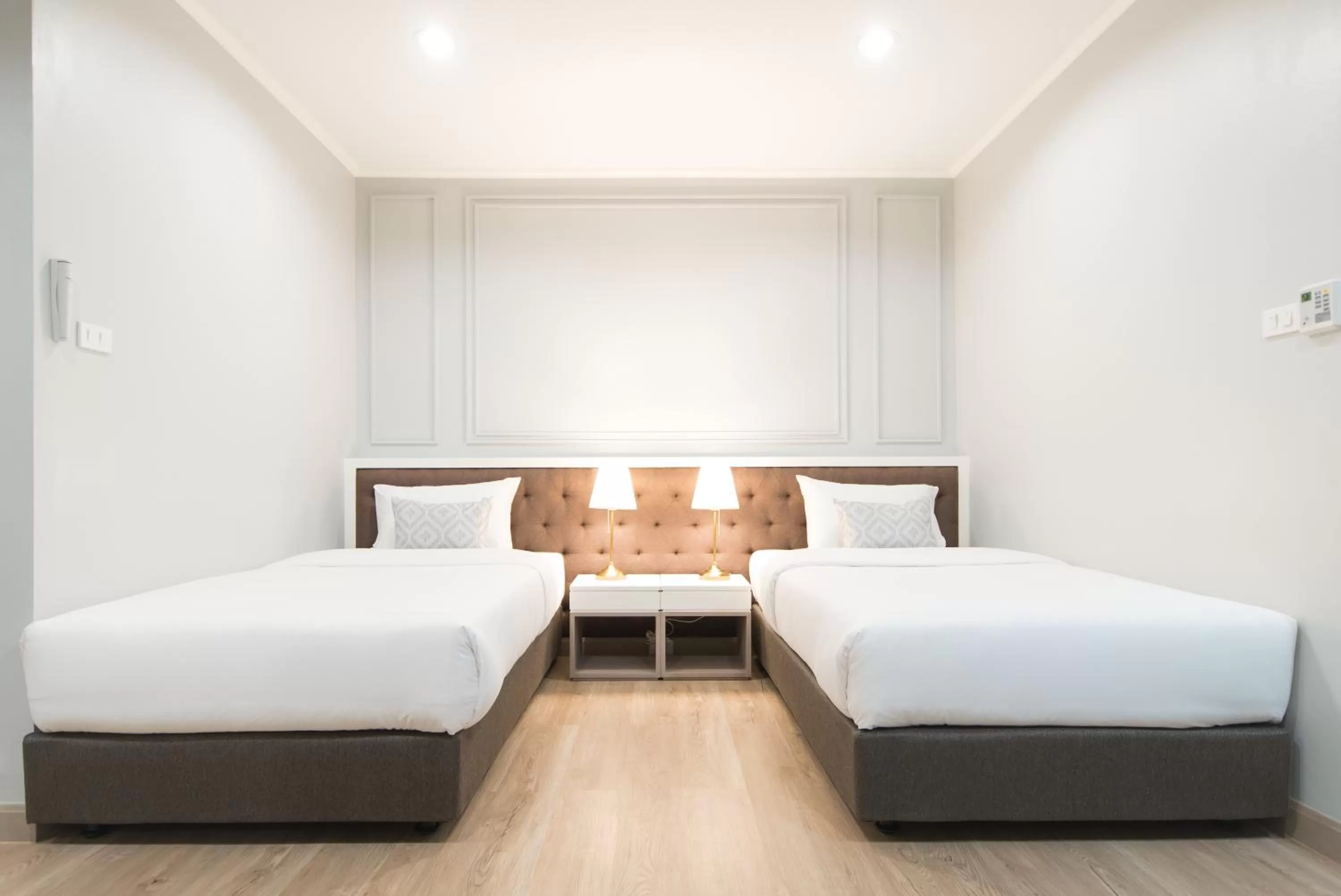 Bed in Jasmine Resort Sriracha