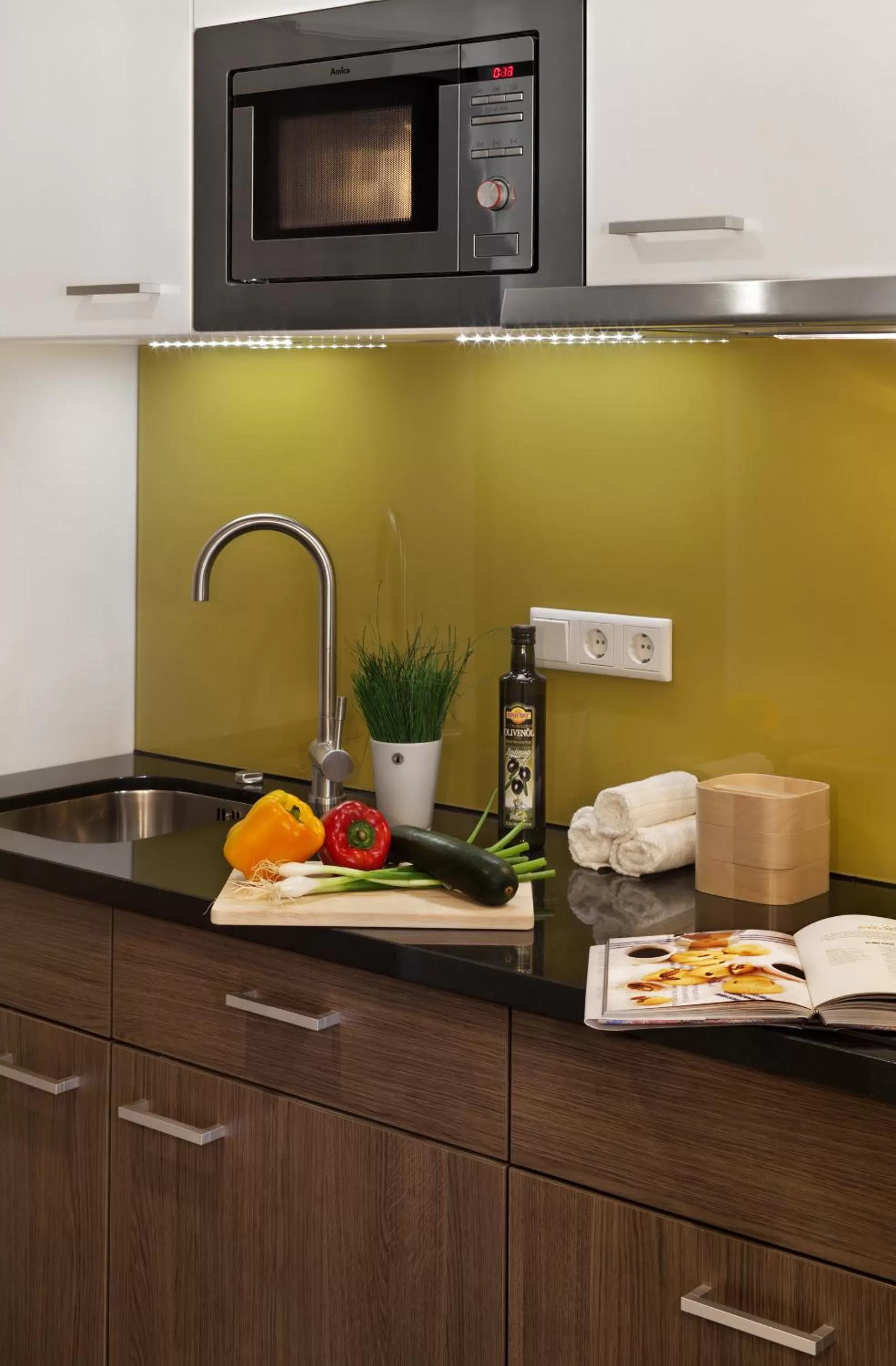 Kitchen or kitchenette in Citadines City Centre Frankfurt