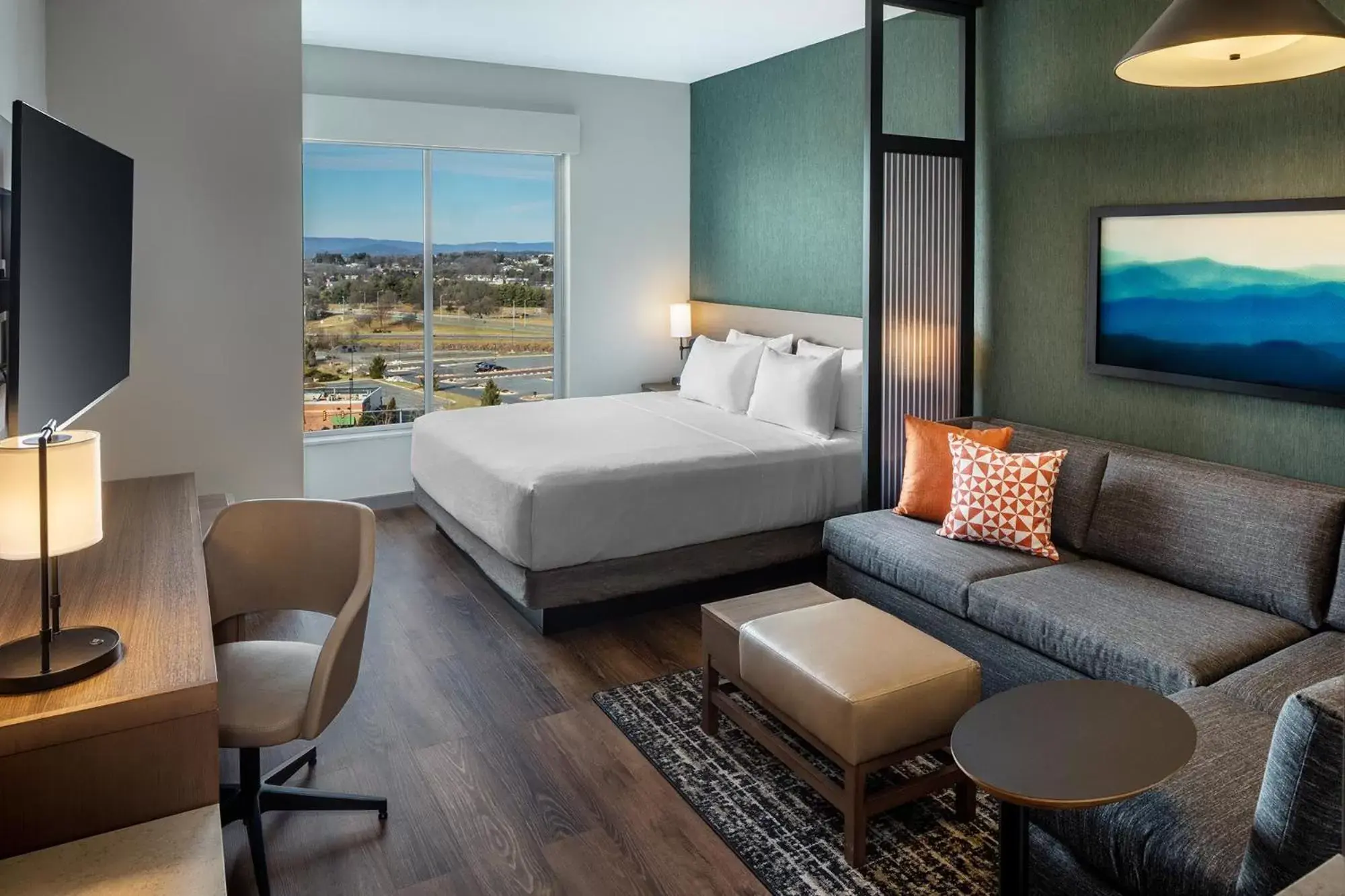 King Room with Sofa Bed and Mountain View in Hyatt Place Harrisonburg King Room with Sofa Bed and Mountain View in Hyatt Place Harrisonburg