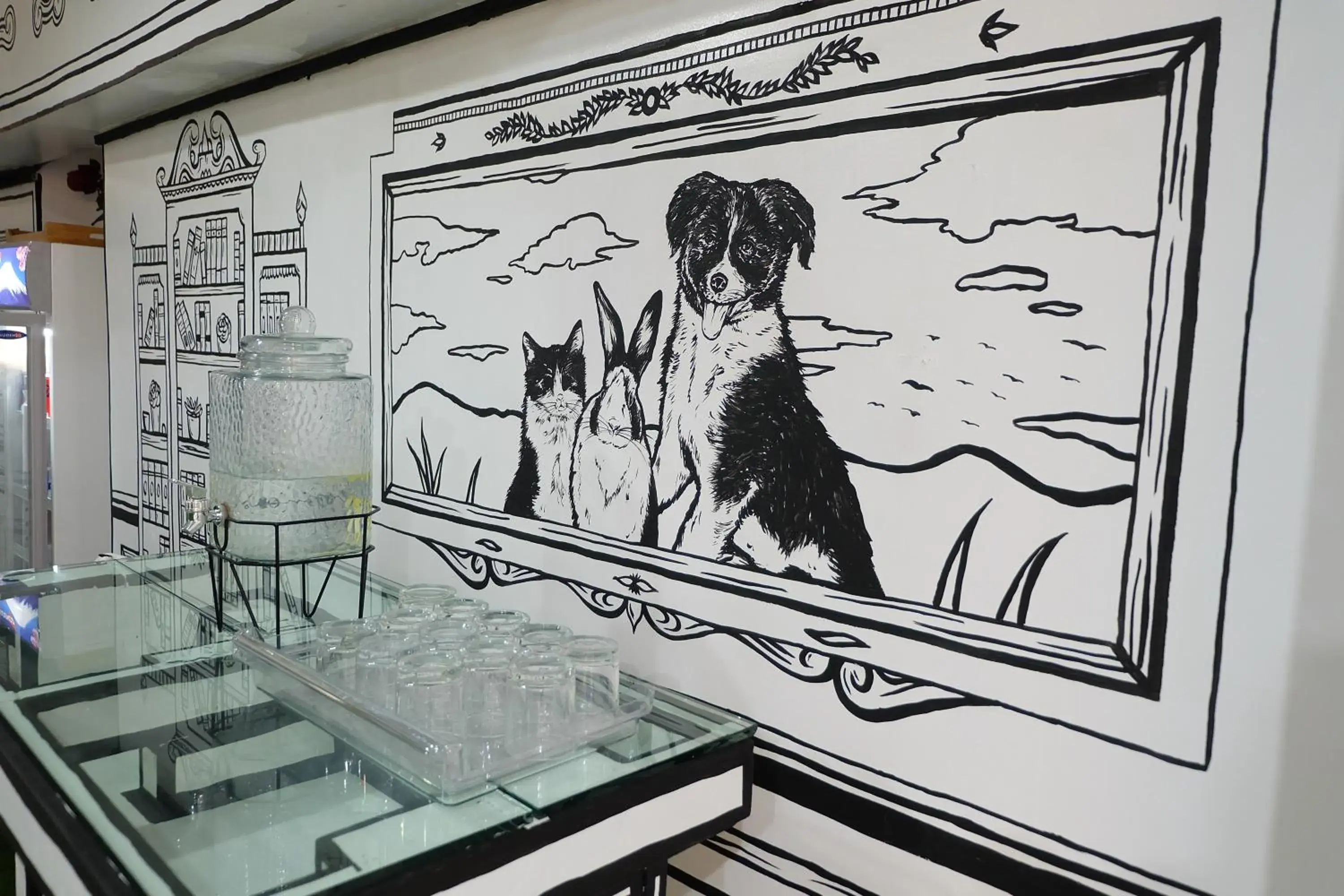 Decorative detail in Spaces Hotel Makati - People & Pets