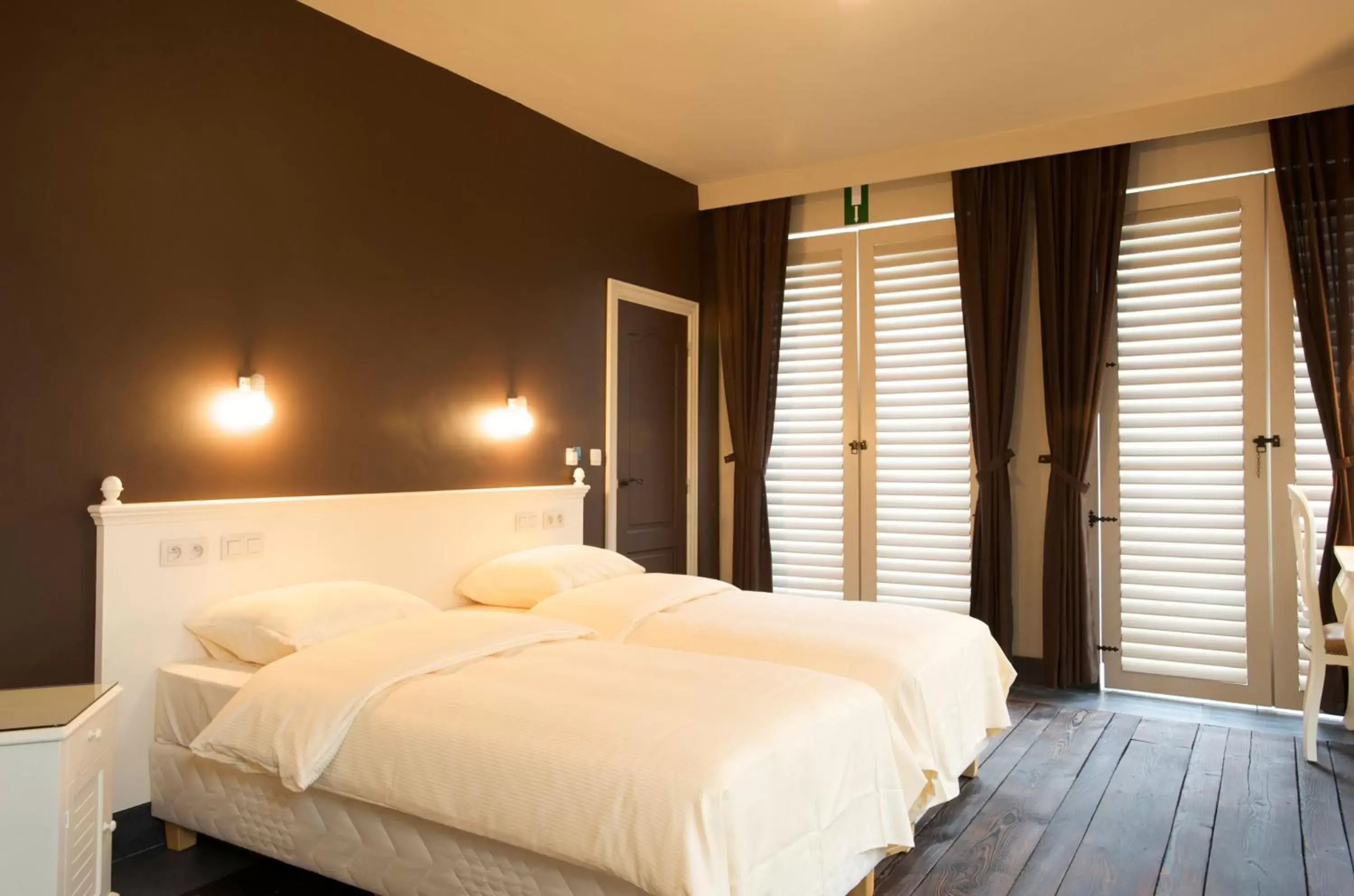 Bed in Thermae Grimbergen Hotel