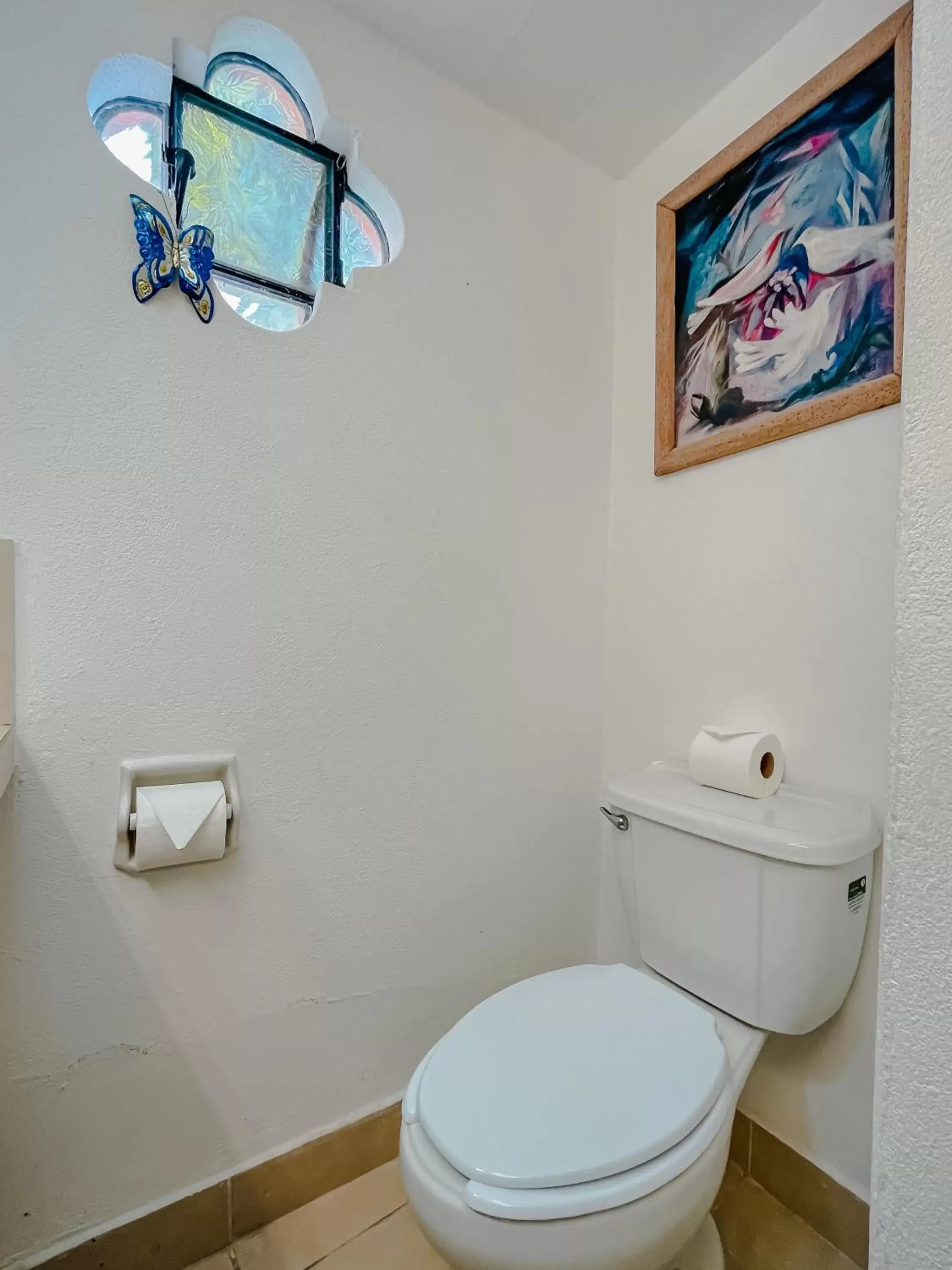 Toilet, Bathroom in Mansion del Bosque