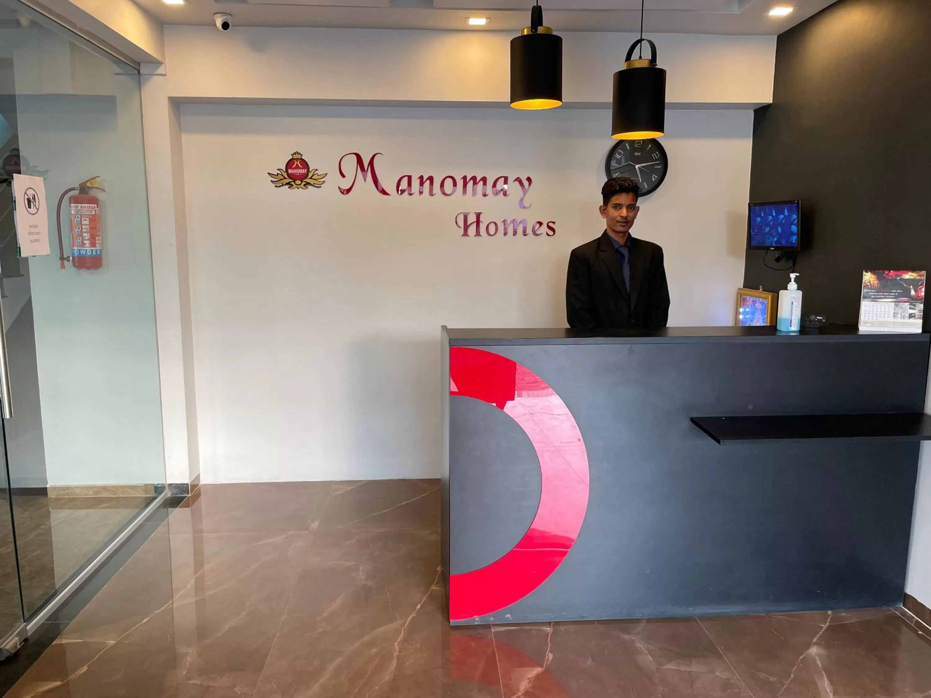 Lobby or reception, Lobby/Reception in Manomay Homes