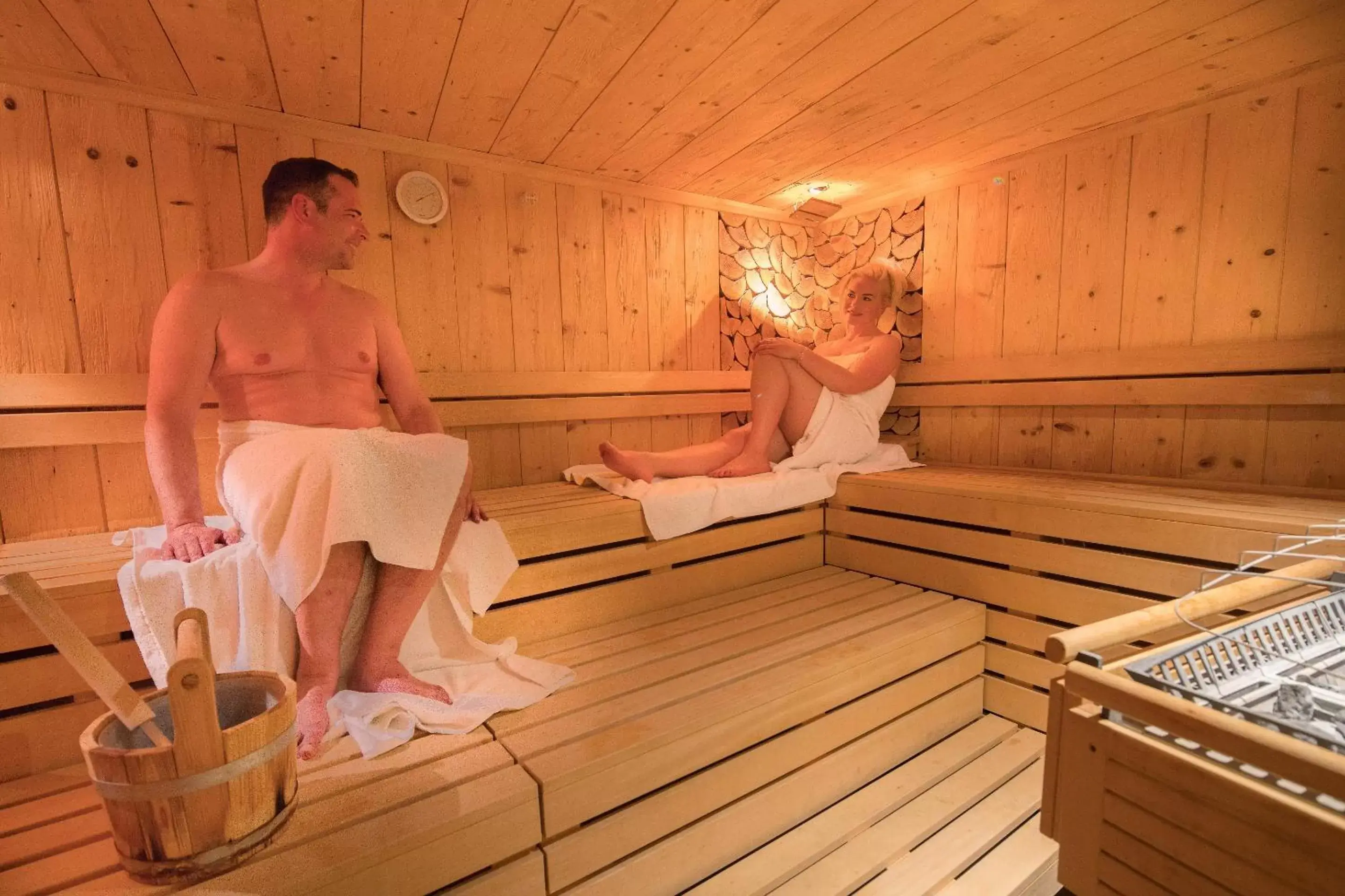 Sauna in Best Western Plus Kurhotel an der Obermaintherme