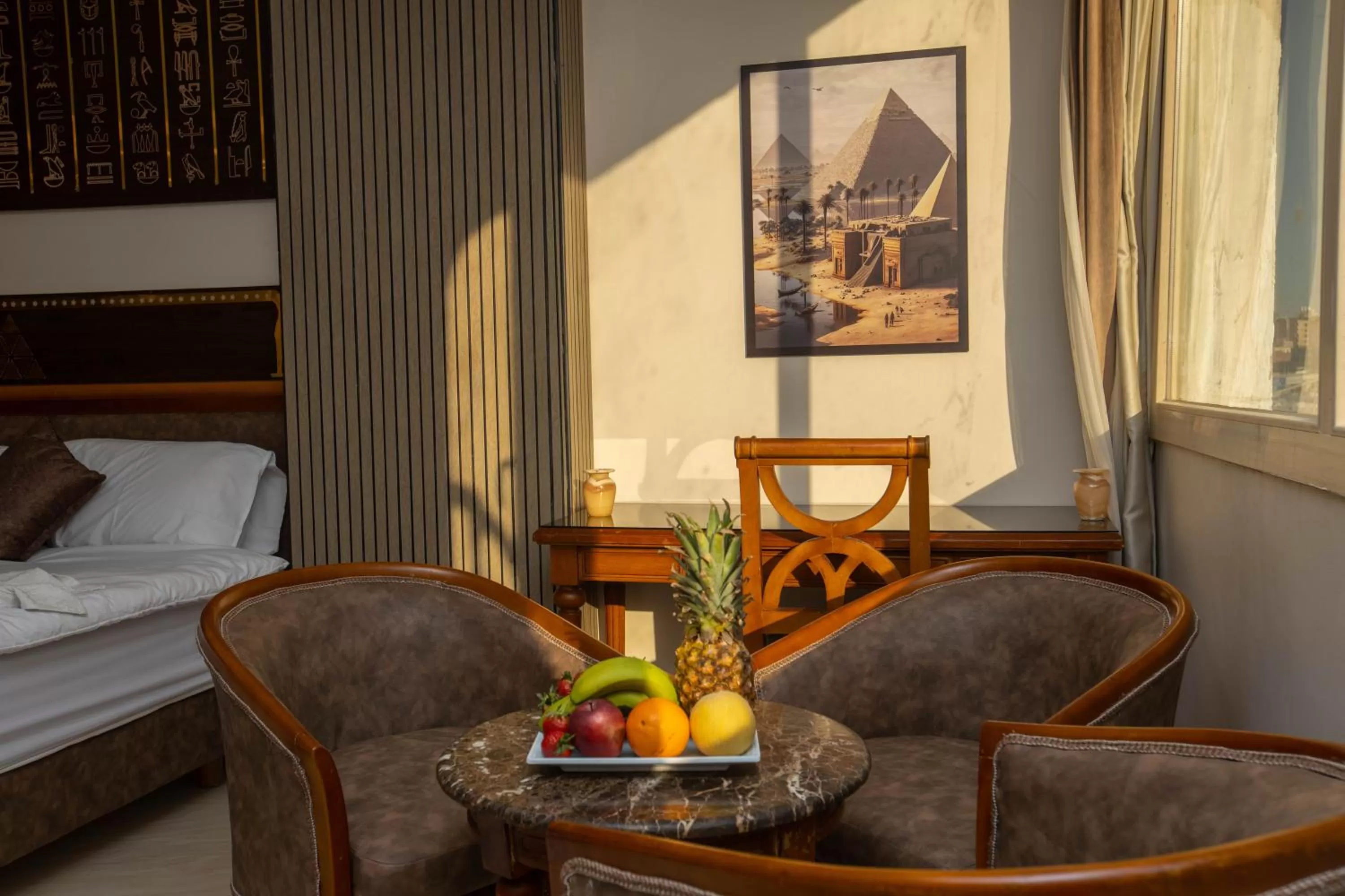 Bedroom, Seating Area in The Muse Pyramids