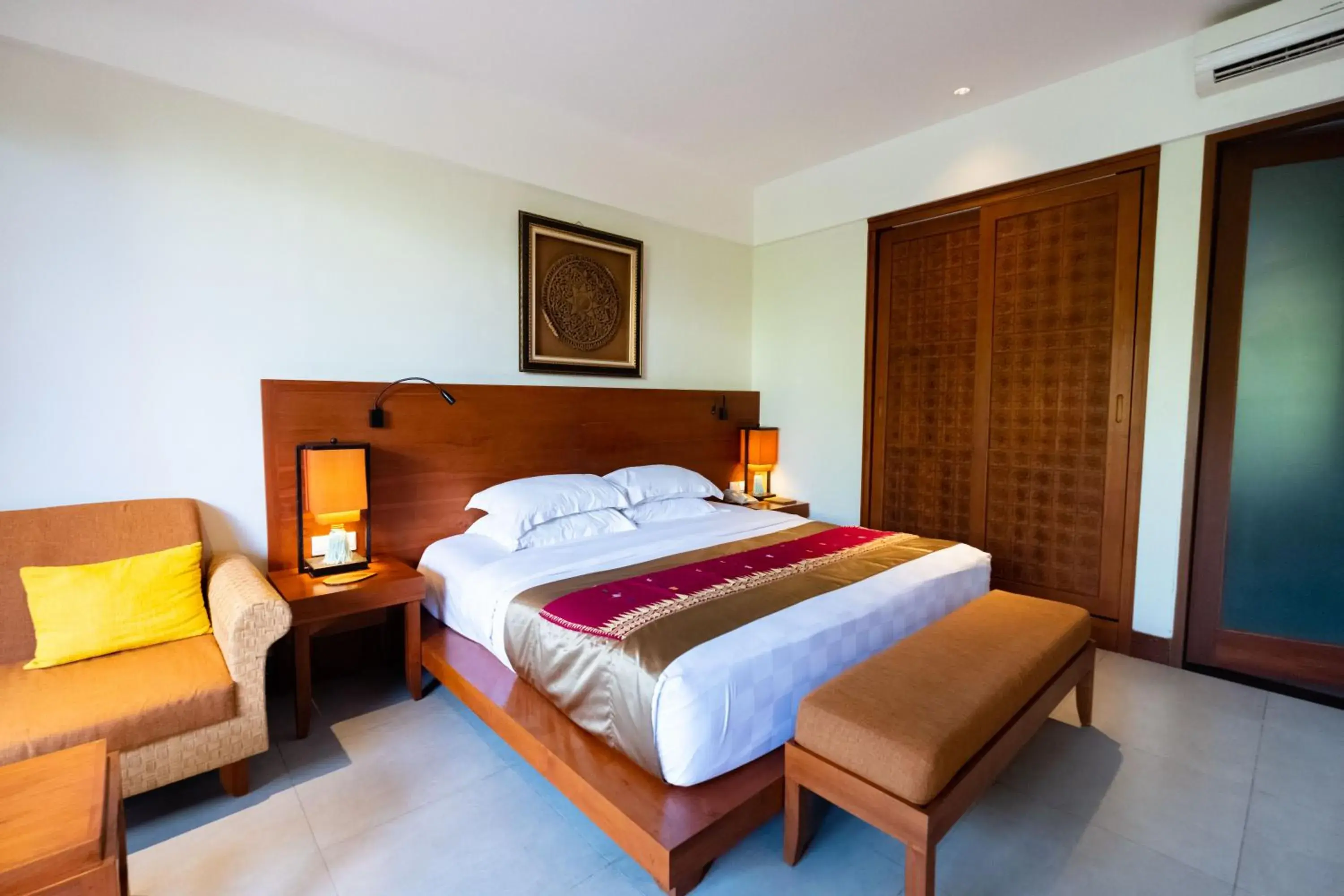 Bedroom, Bed in Rama Beach Resort And Villas