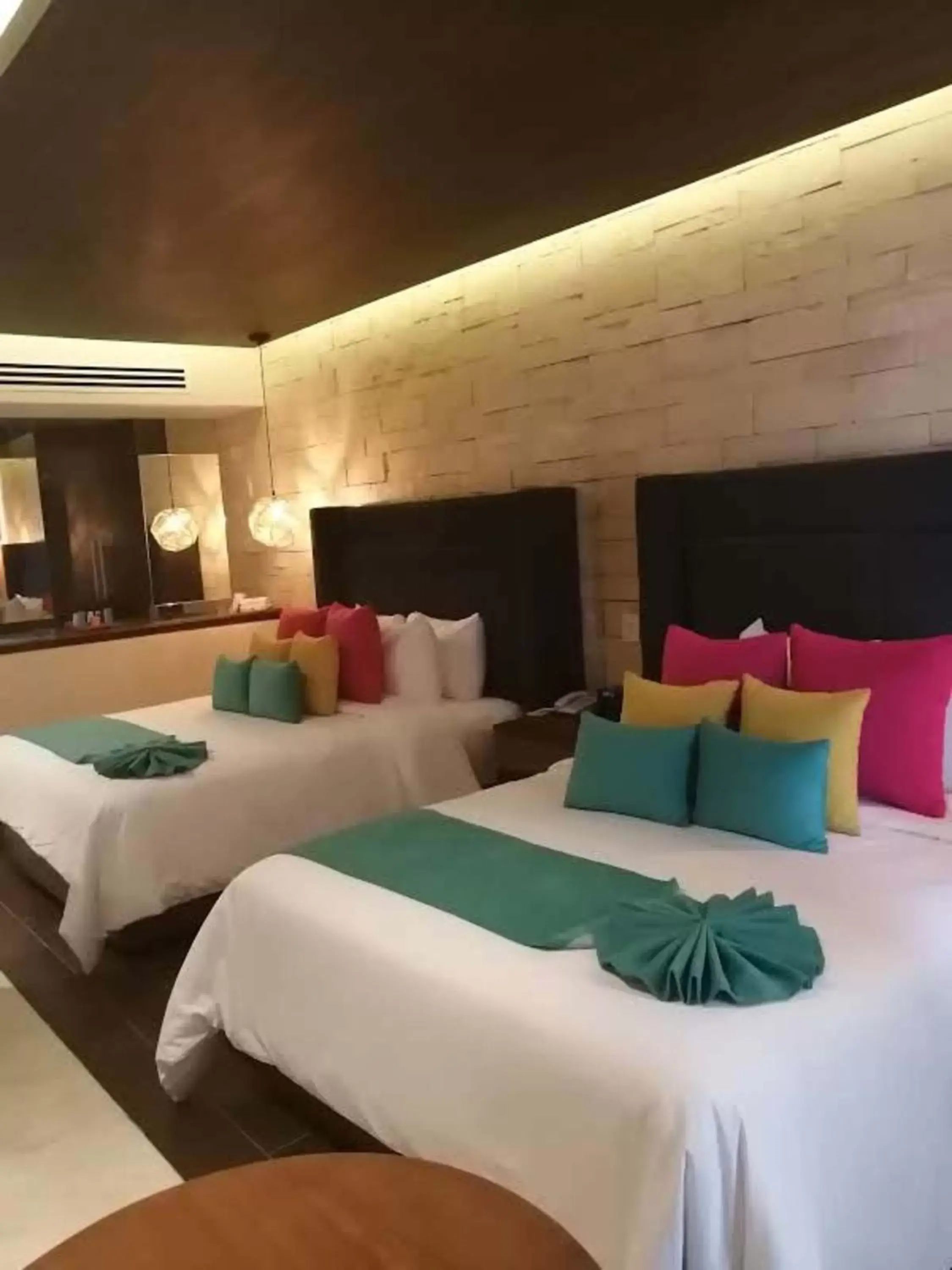 Luxury Junior Suite 2 Double Beds with Balcony in Hotel Beló Isla Mujeres - All Inclusive