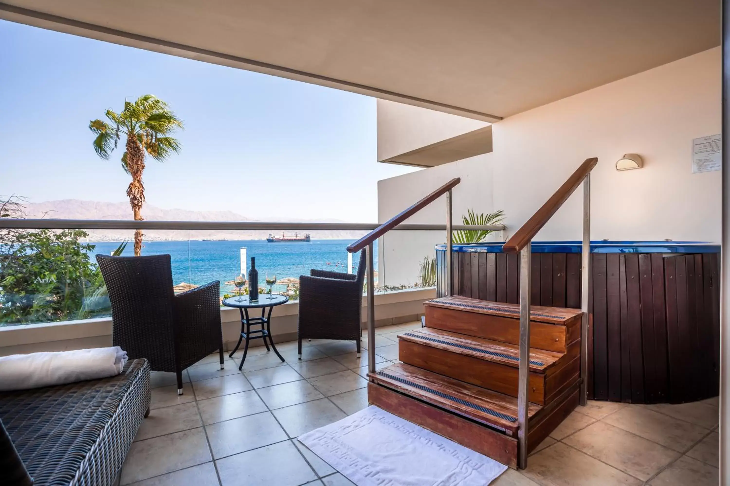 Deluxe Suite with Hot Tub (2 adults + 1 children) in Aria Deluxe Suite with Hot Tub (2 adults + 1 children) in Aria