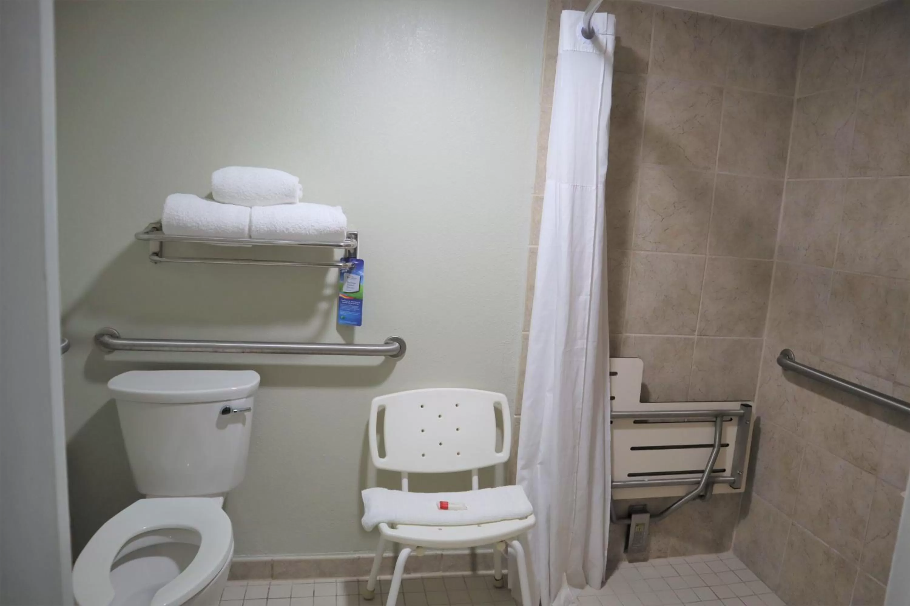 Shower in Baymont by Wyndham Norcross Atlanta