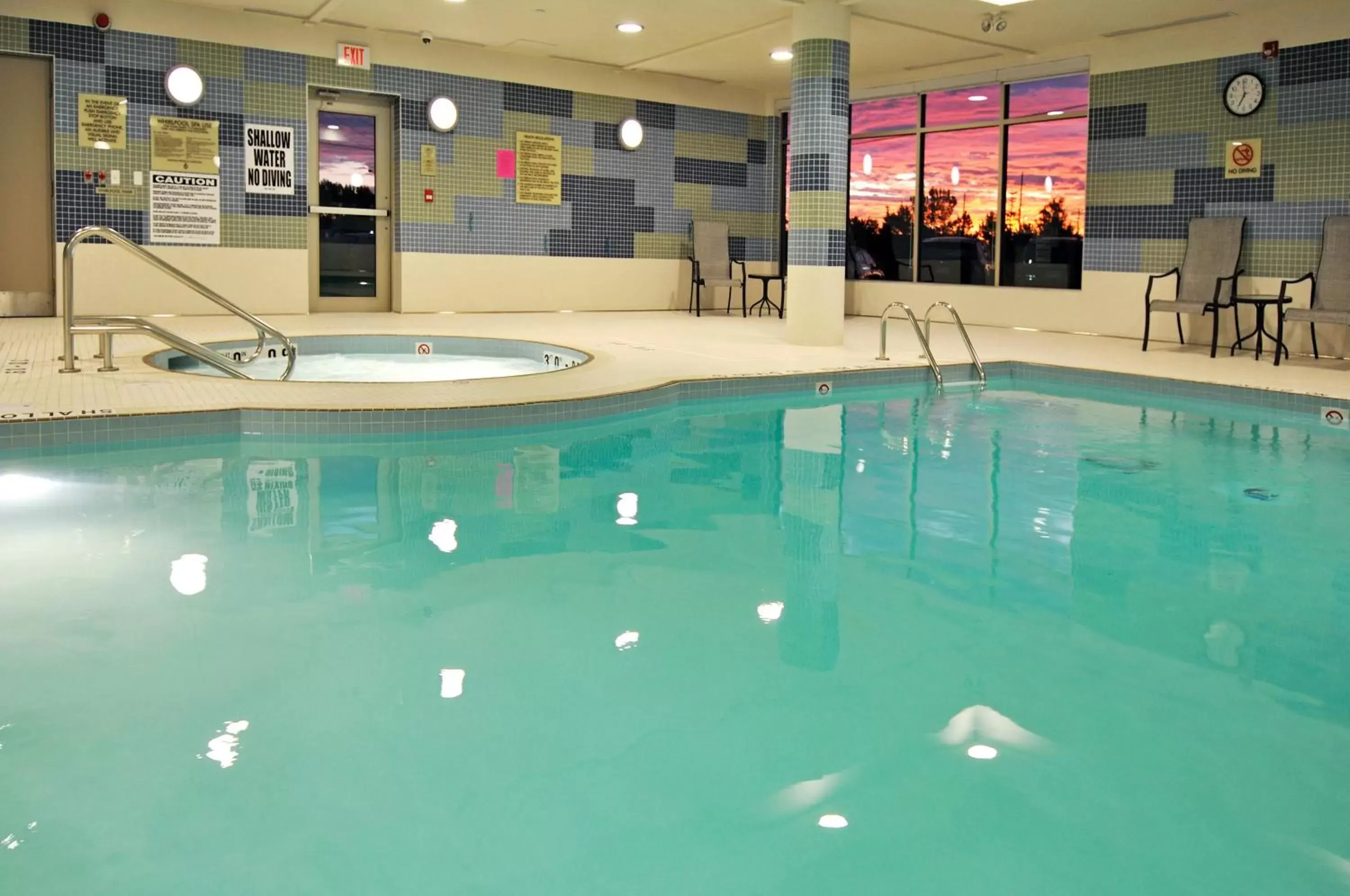 Swimming Pool in Holiday Inn Express & Suites Vaughan-Southwest, an IHG Hotel