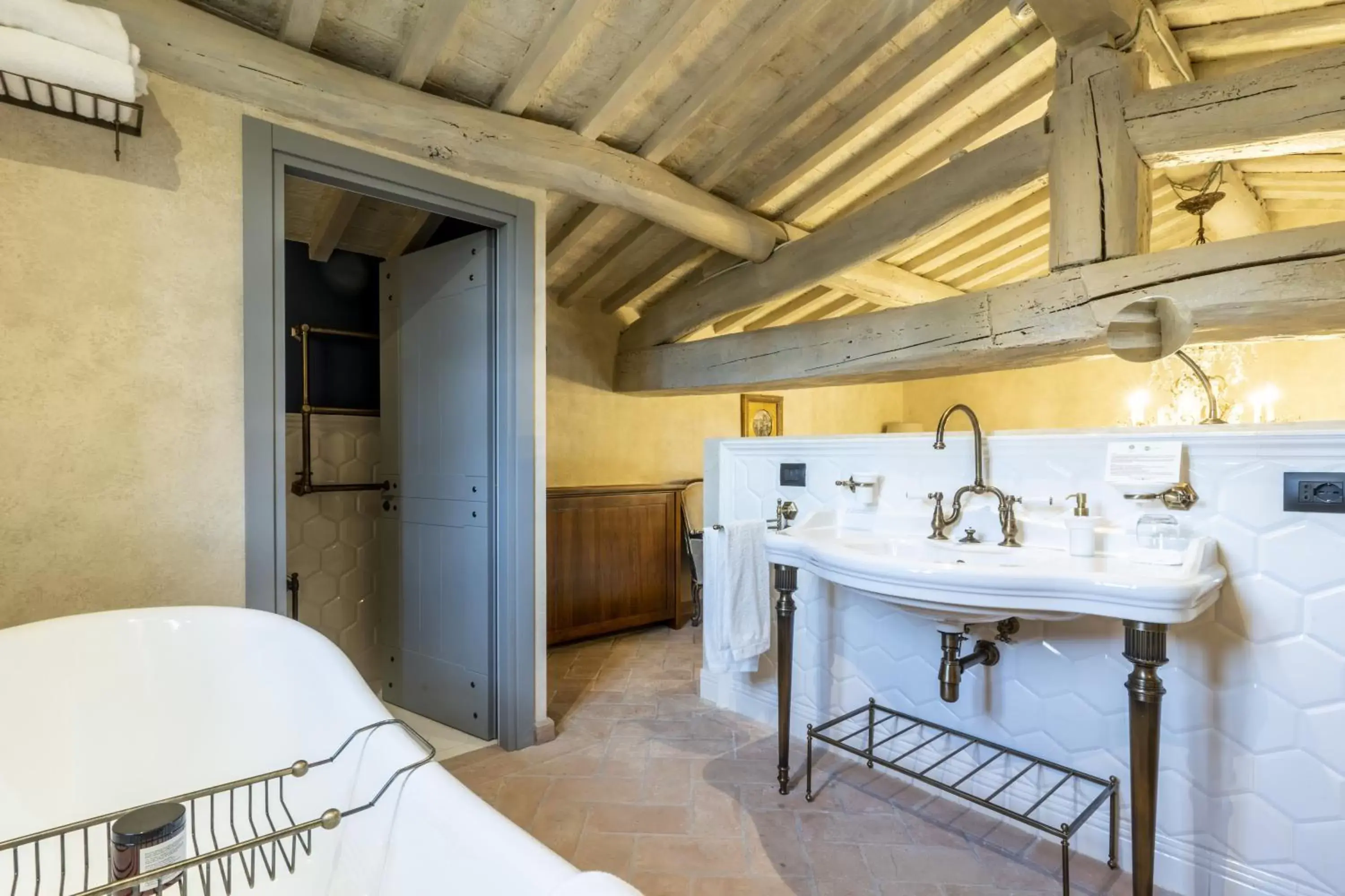 Bathroom in Villa Petriolo