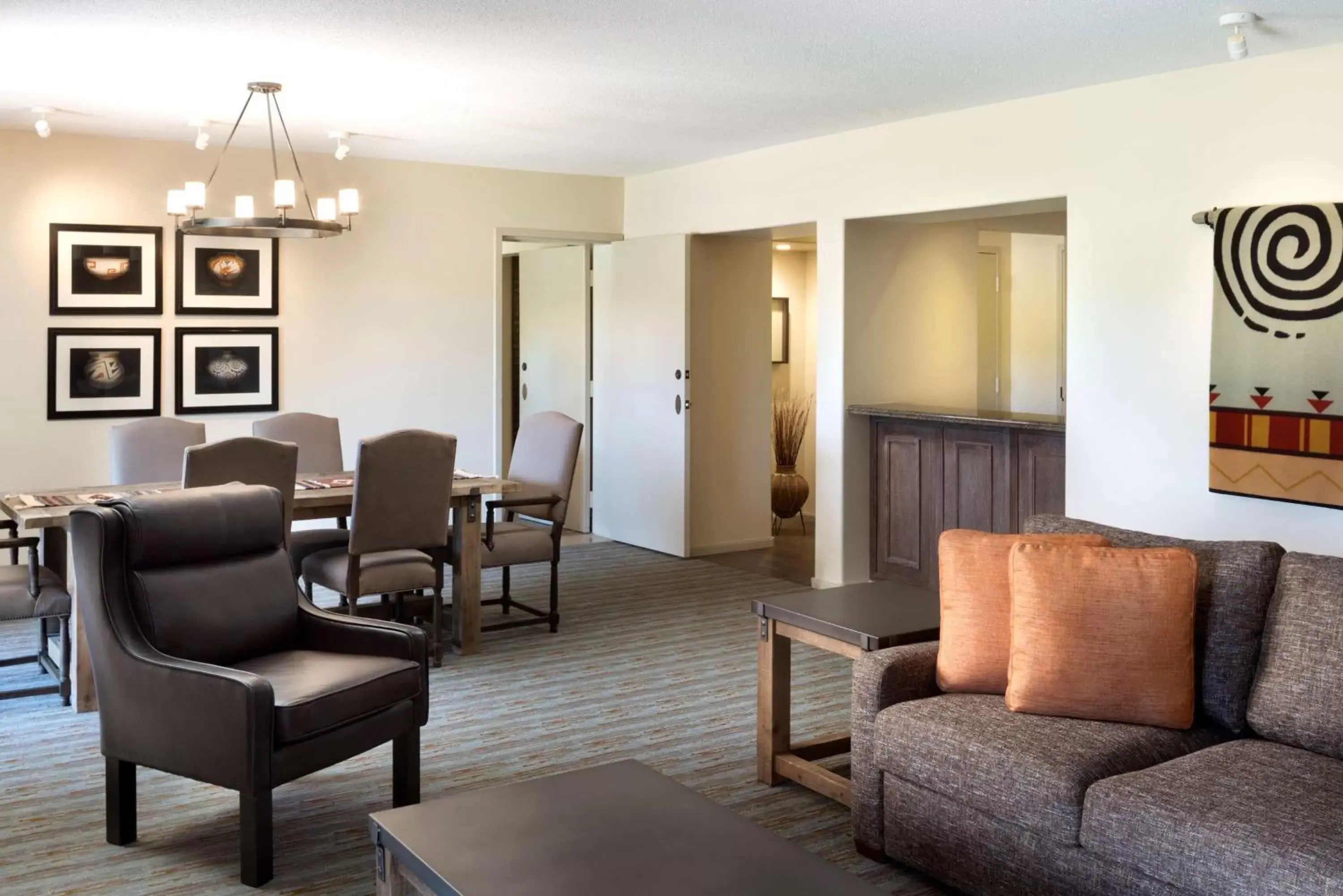 Photo of the whole room, Seating Area in Hyatt Regency Tamaya South Santa Fe