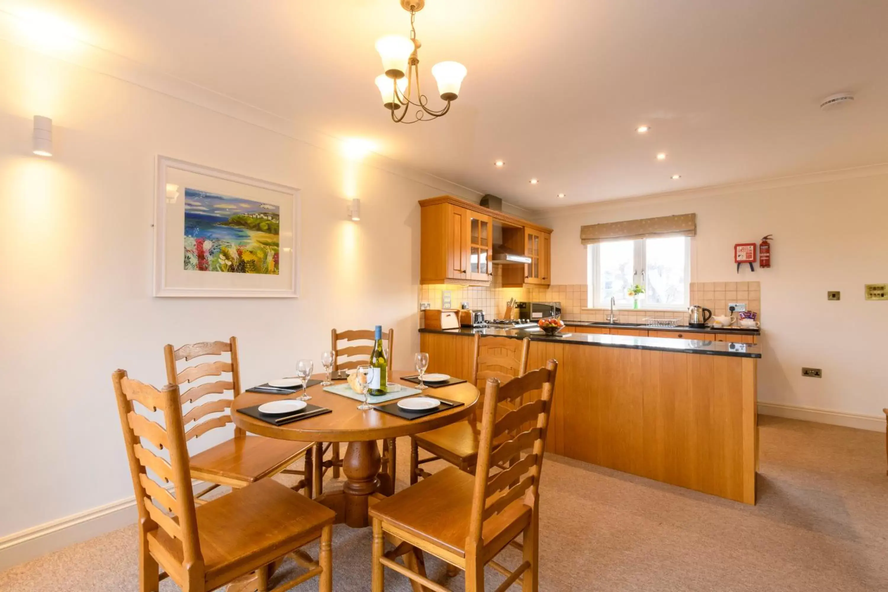 Dining area, Restaurant/Places to Eat in Porth Veor Manor Villas & Apartments