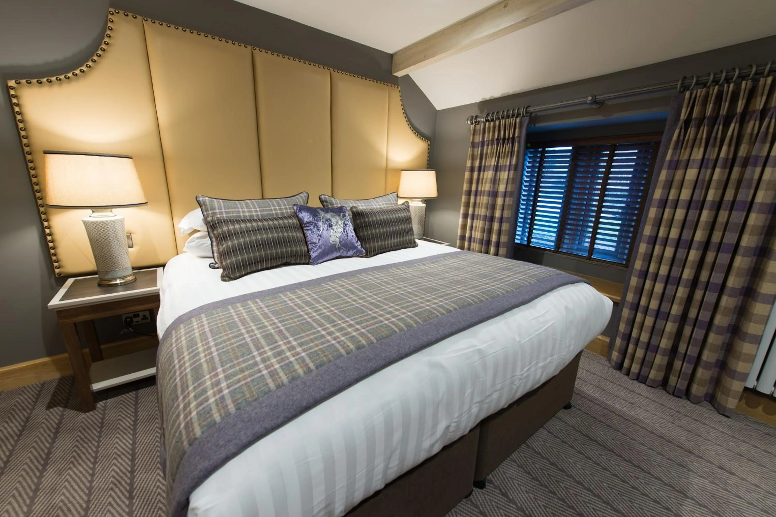 Bed in Fence Gate Lodge