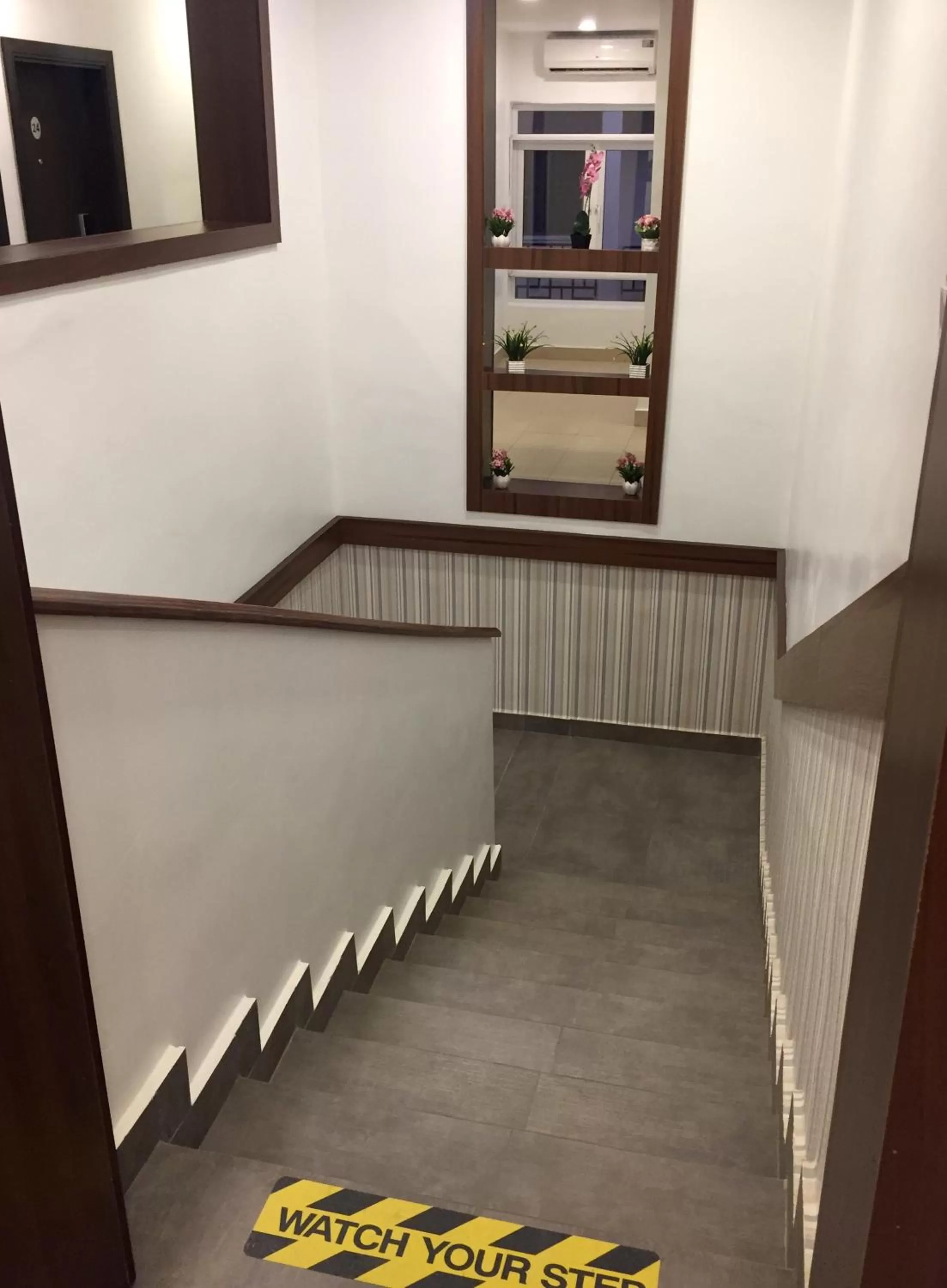 Decorative detail in Sinclair Guest House