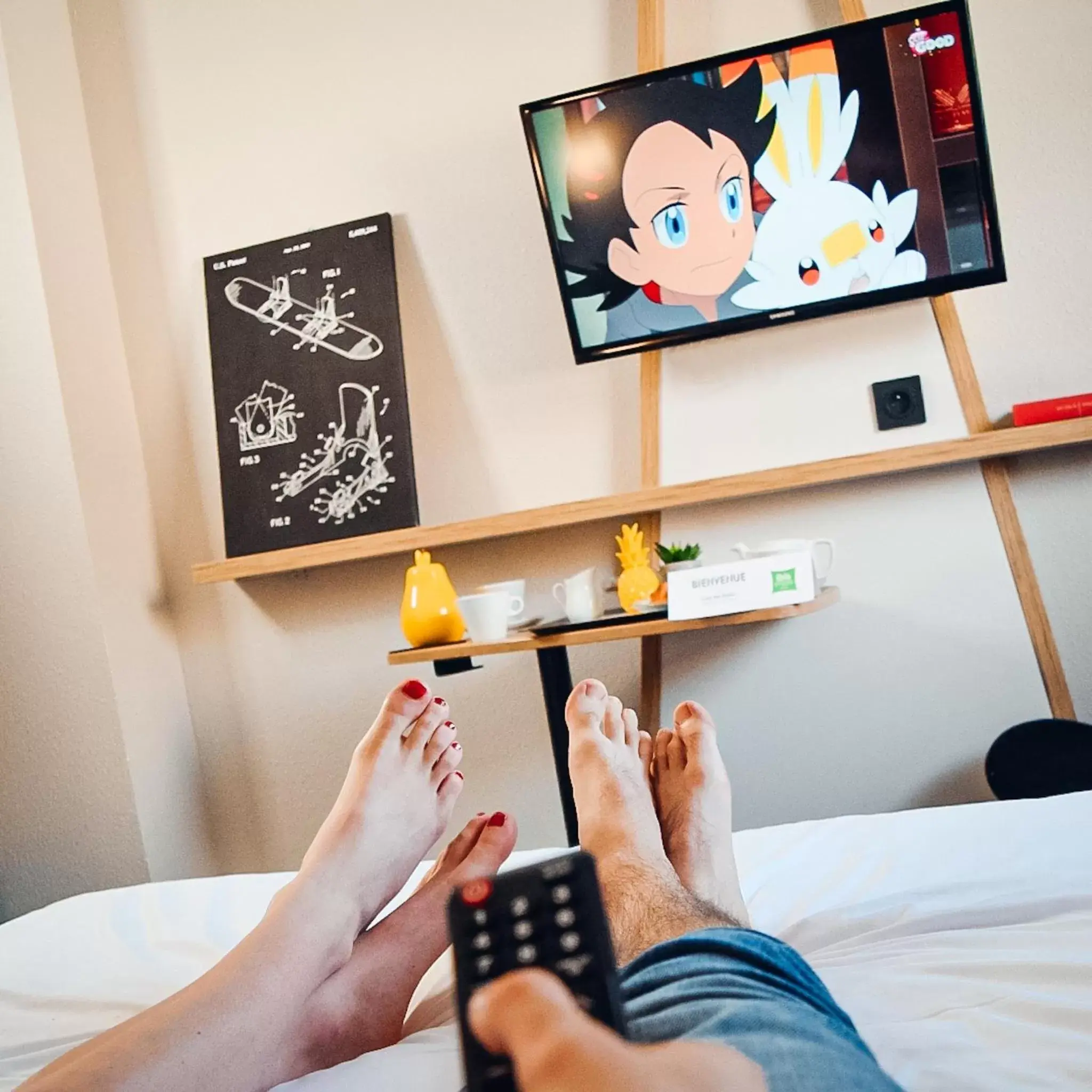 TV and multimedia in Ibis Styles Crolles Grenoble A41