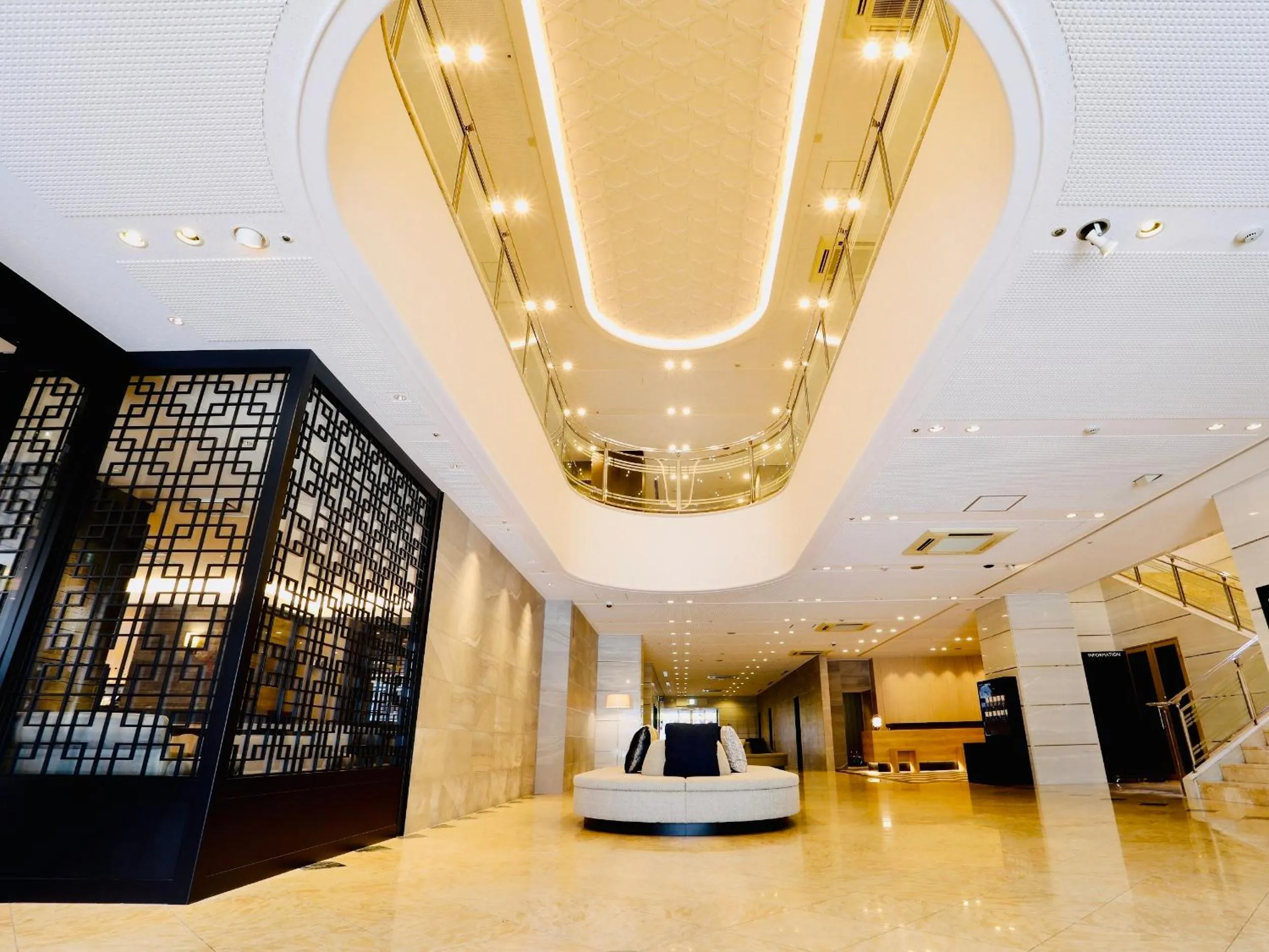 Lobby or reception in ART Hotel Oita