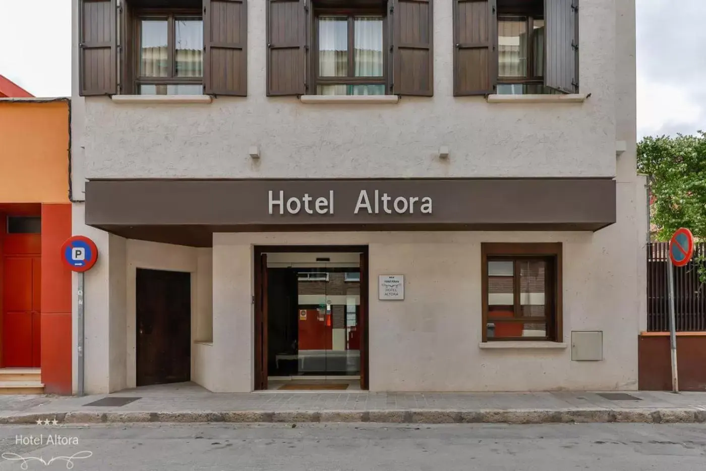 Facade/entrance in Hotel Altora
