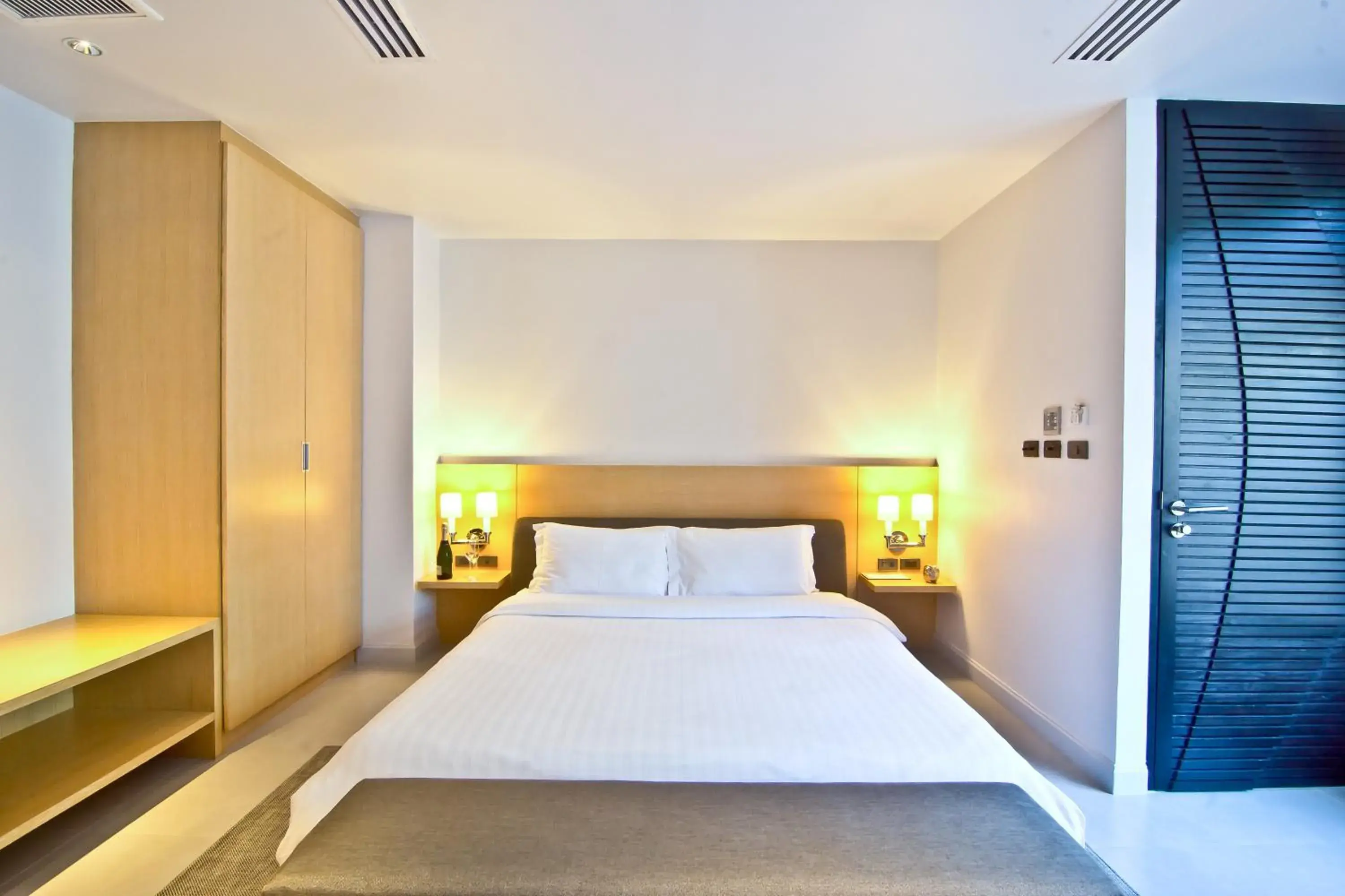 Bed in Dune Hua Hin Hotel