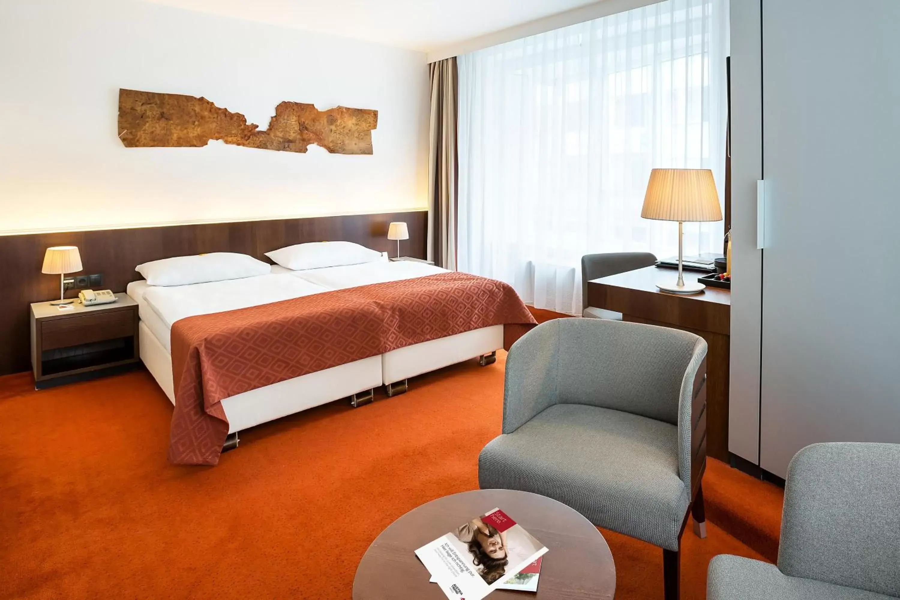 Bed in Austria Trend Hotel Europa Wien