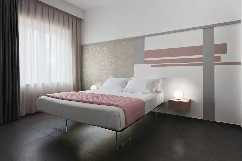 Bed in nautilus b&b suite design