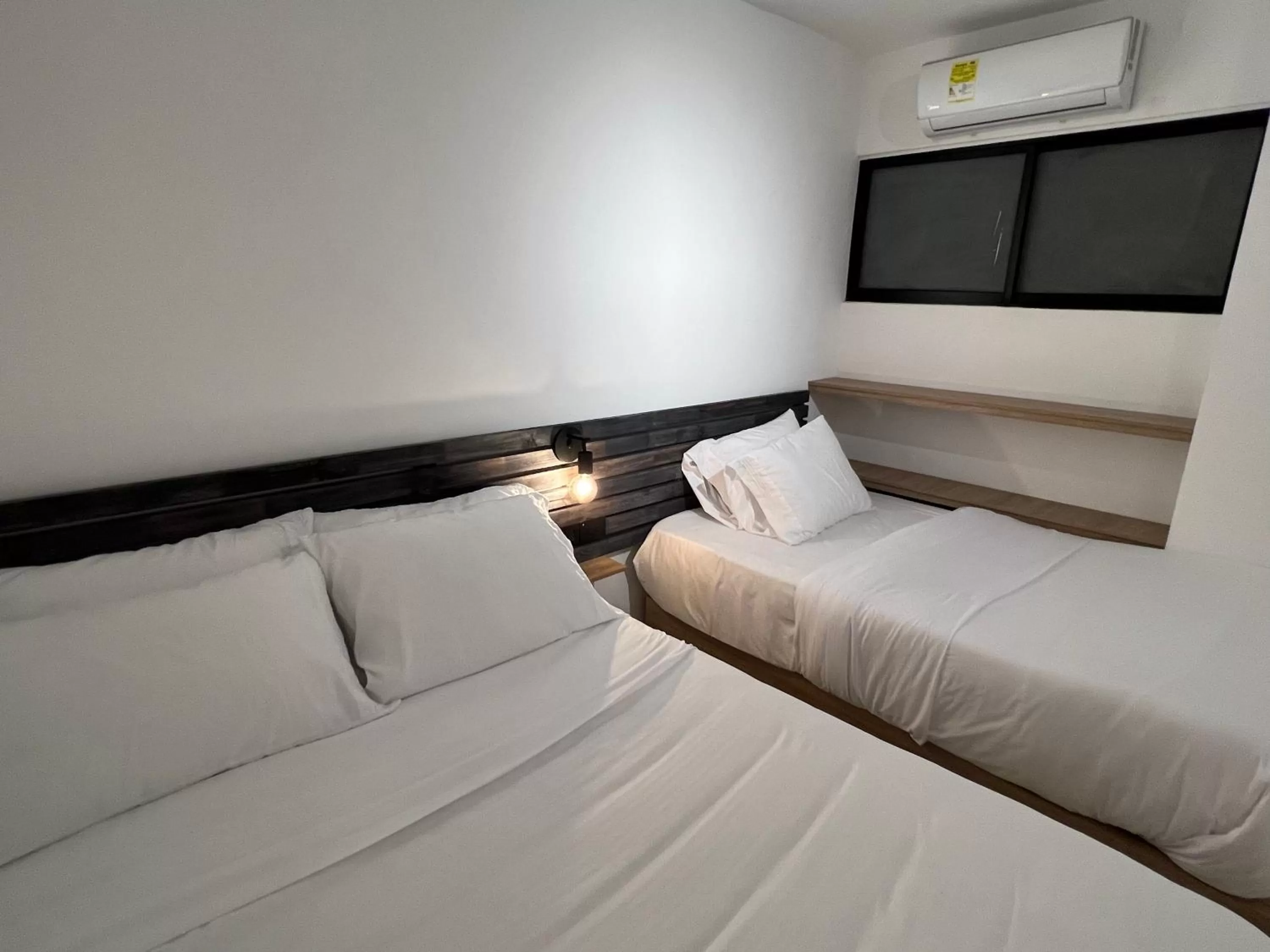 Bed in HOTEL 9.5 SAN FERNANDO