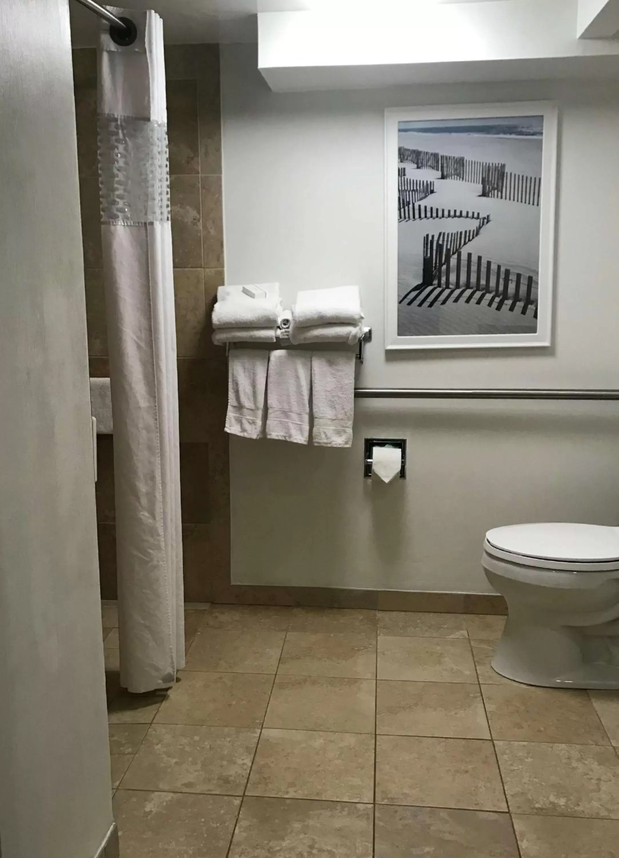 Bathroom in Hampton Inn by Hilton San Diego - Kearny Mesa