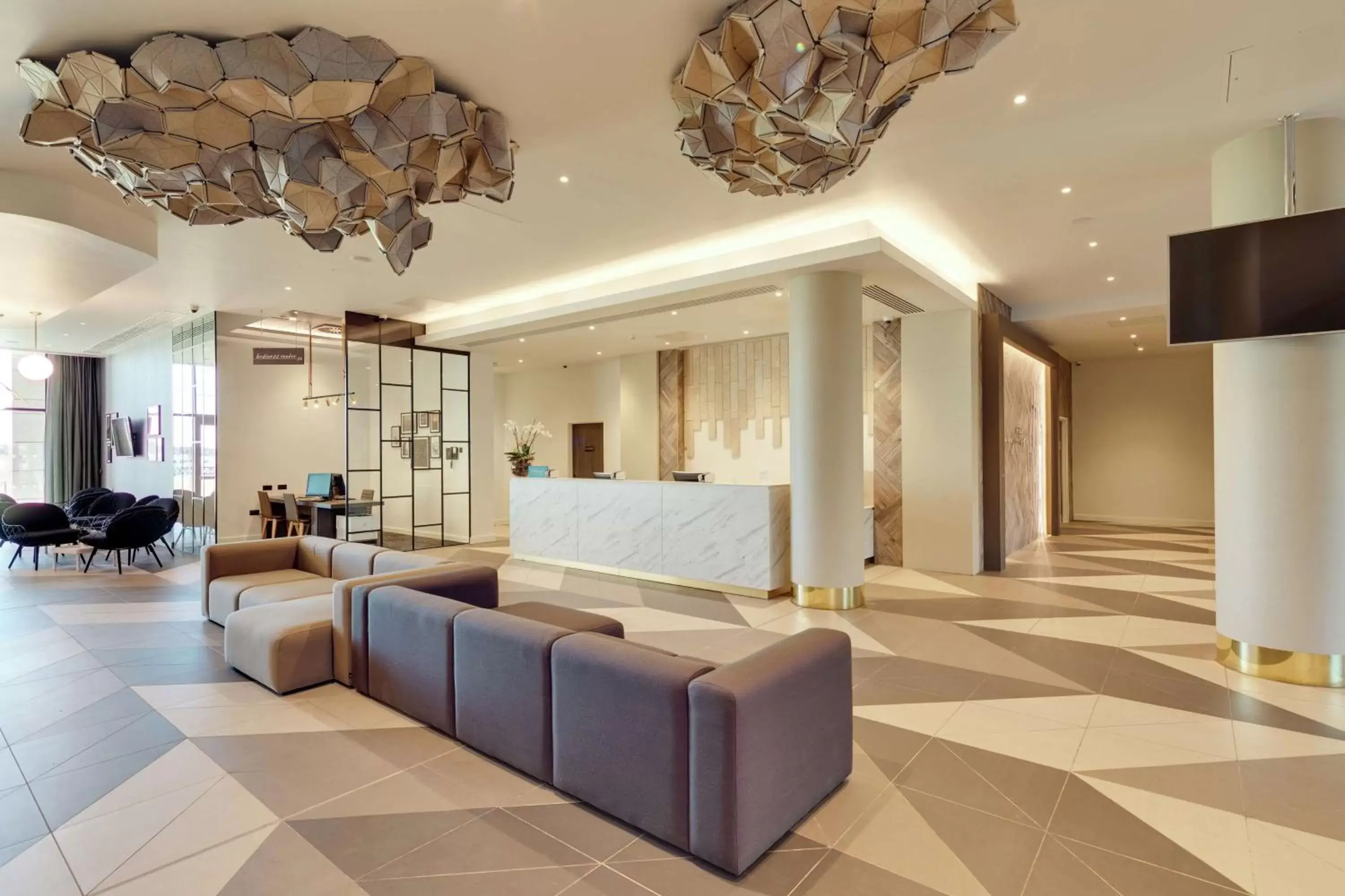 Lobby or reception, Seating Area in Hilton Garden Inn Doncaster Racecourse