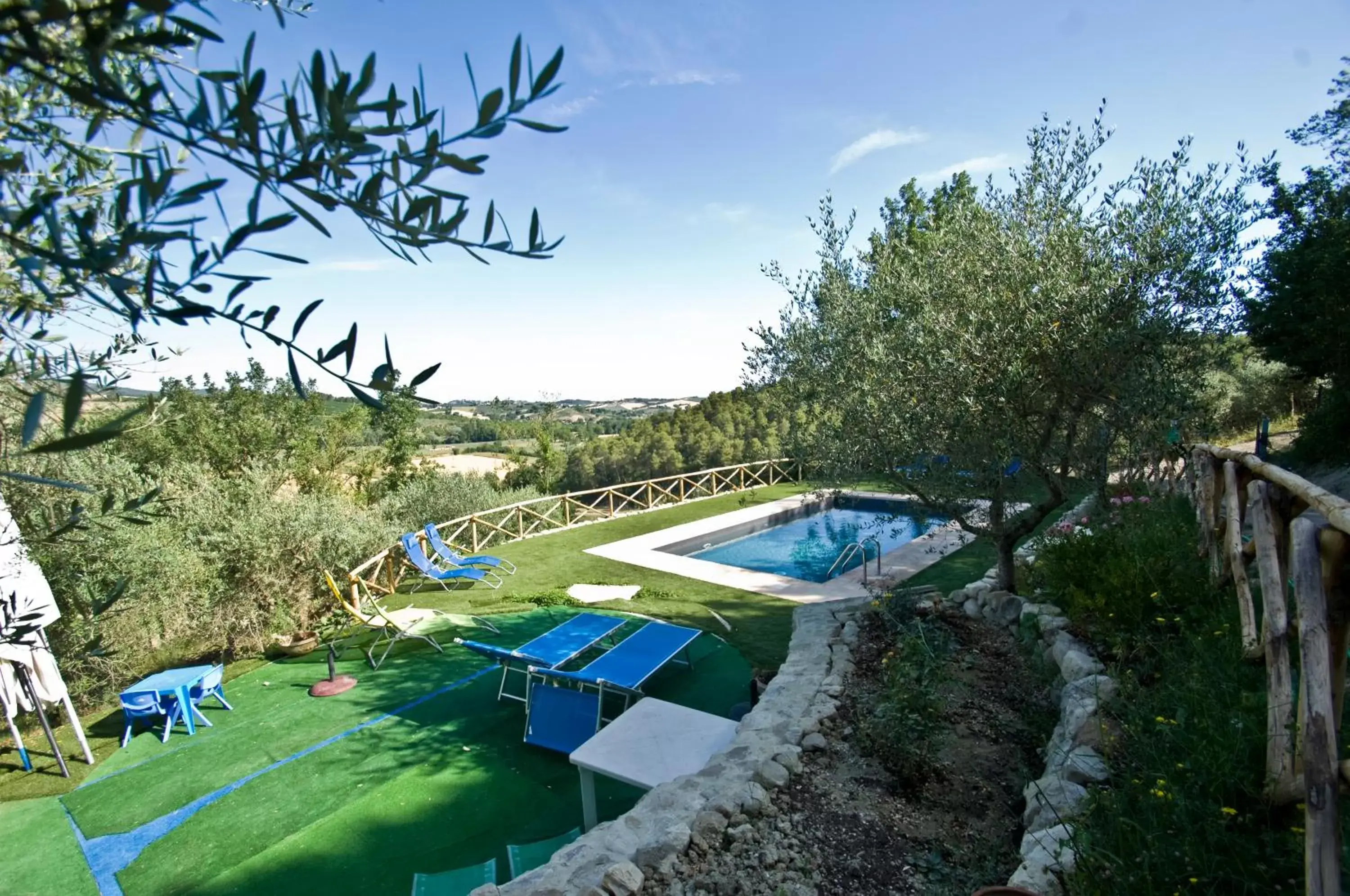 Pool View in Casale del Monsignore