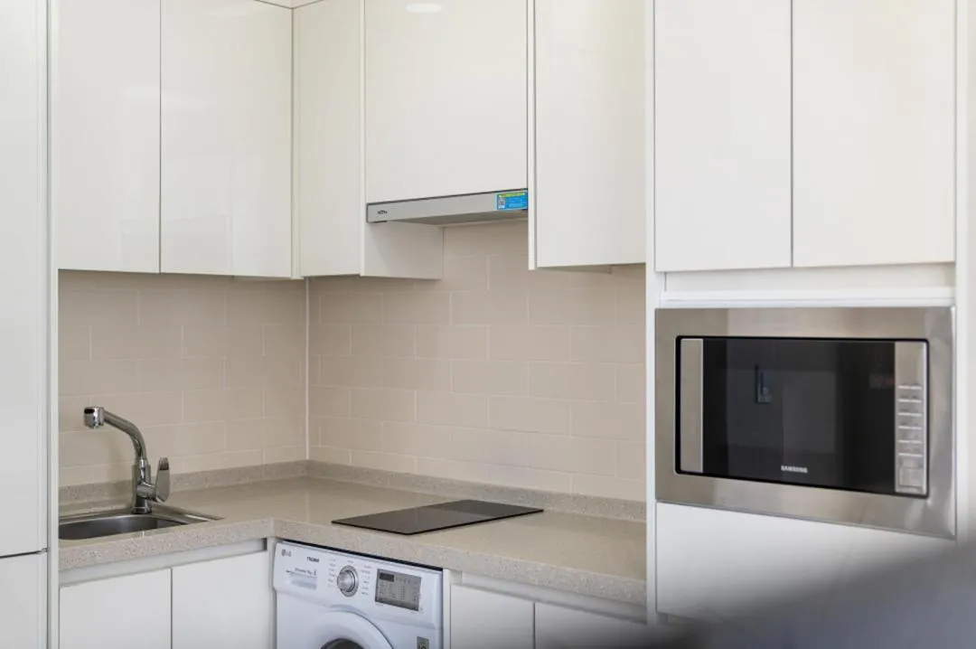 Kitchen or kitchenette in The Mark Sokcho Residence hotel