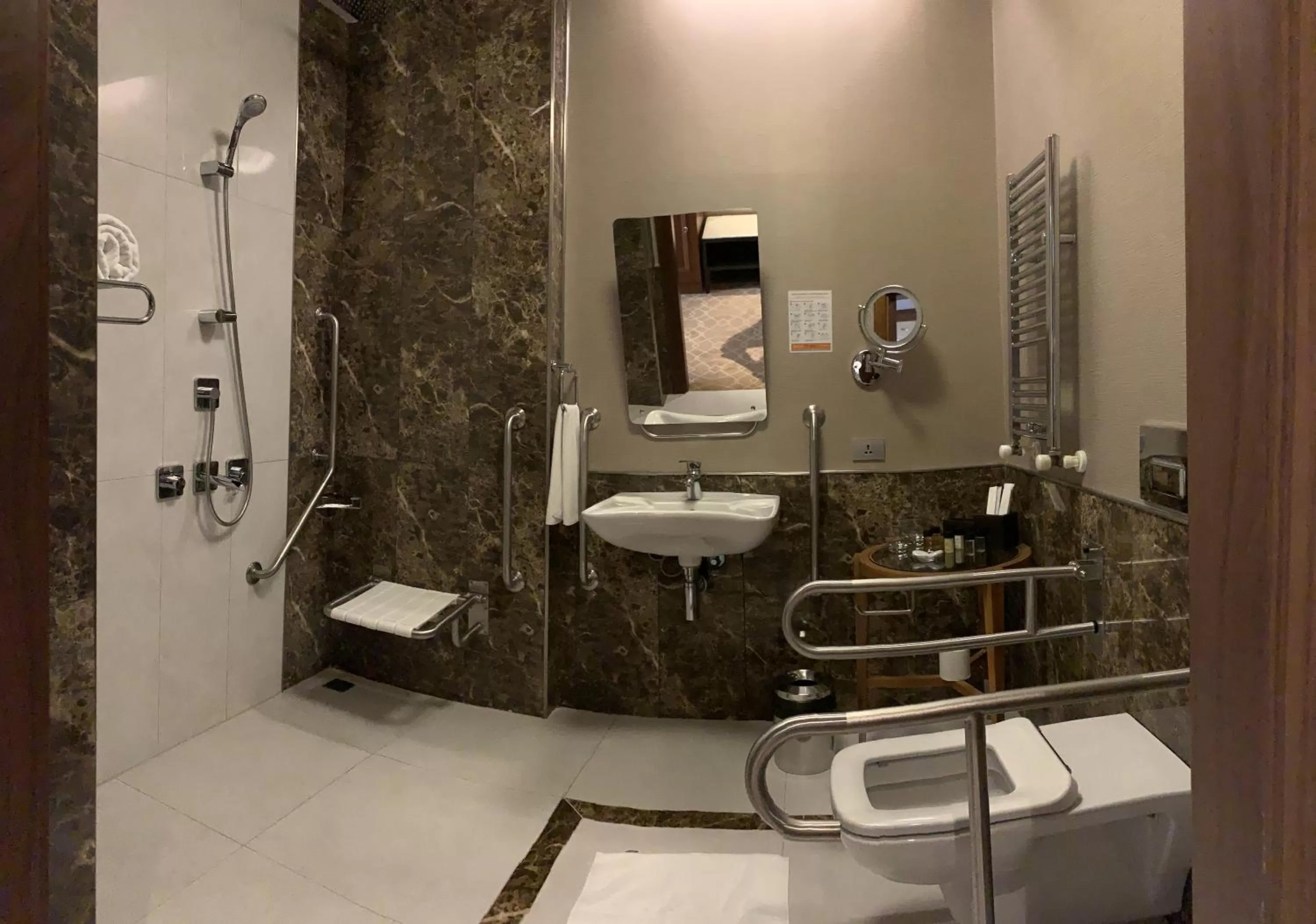 Bathroom in Borjomi Likani Health & Spa Centre