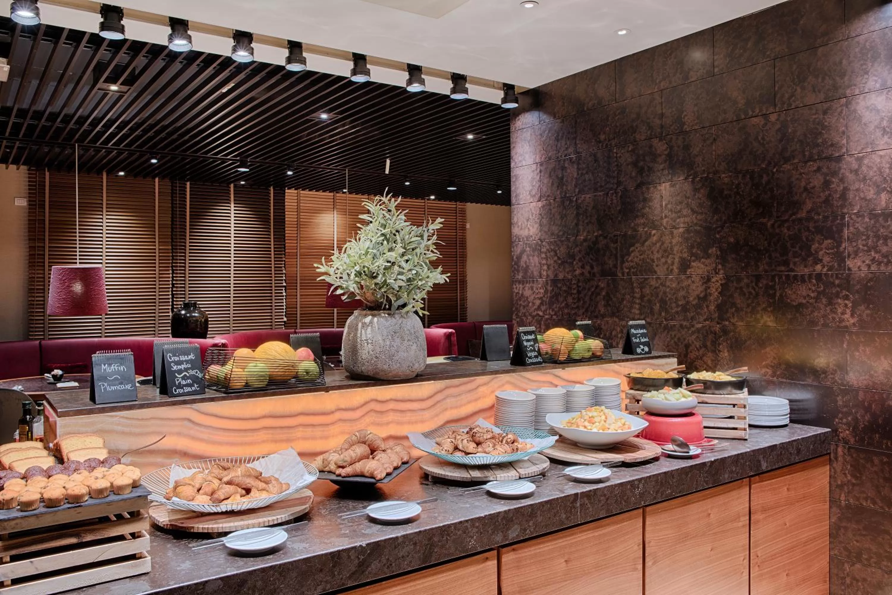 Food in Radisson Blu Hotel Milan